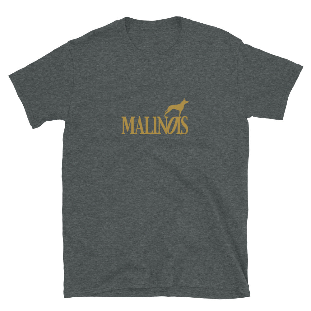 Camiseta unissex com mangas curtas - Malinois i-animals