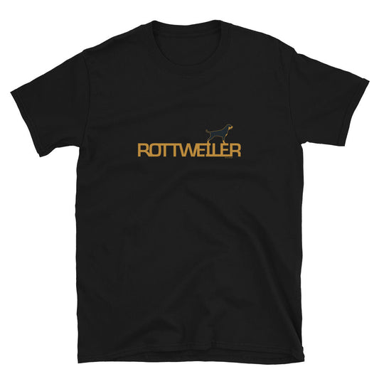 Camiseta unissex com mangas curtas - Rottweiler i-animals