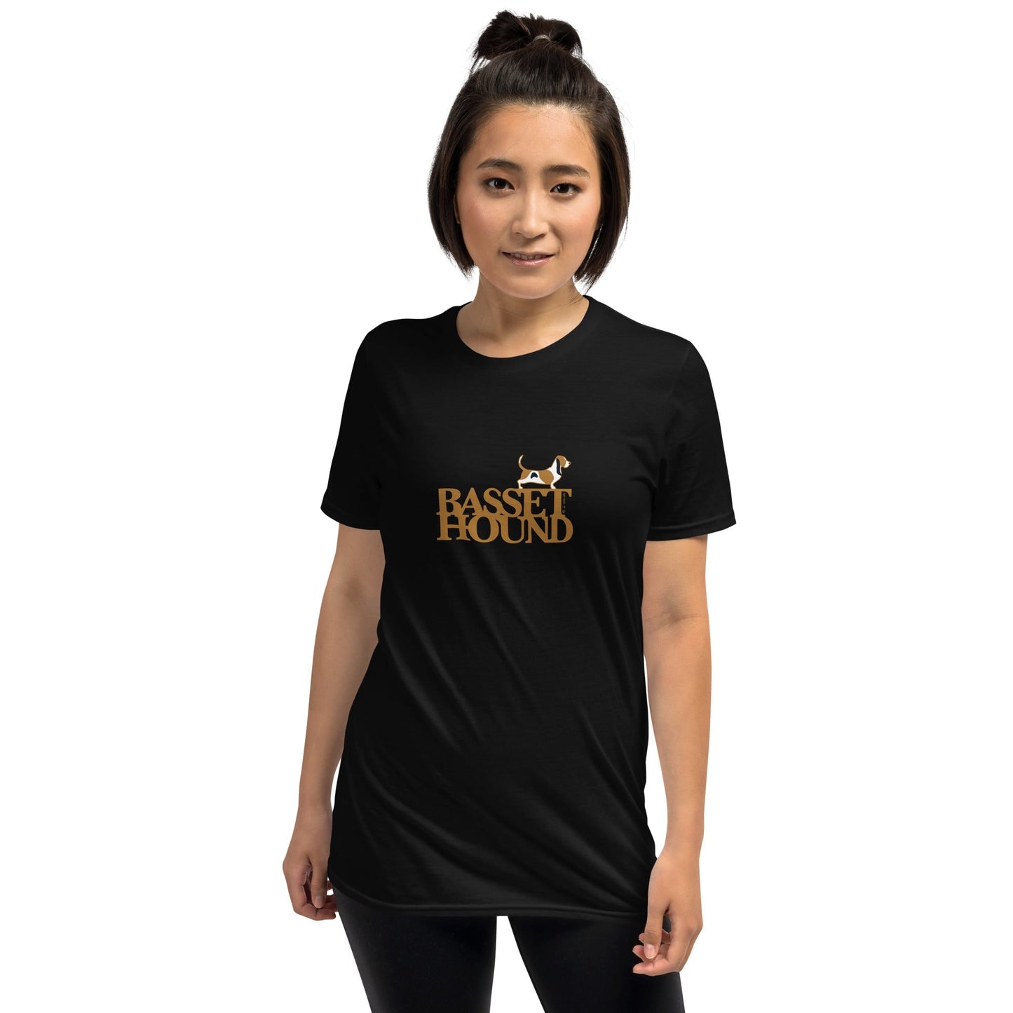 Camiseta unissex de manga curta - Basset Hound i-animals