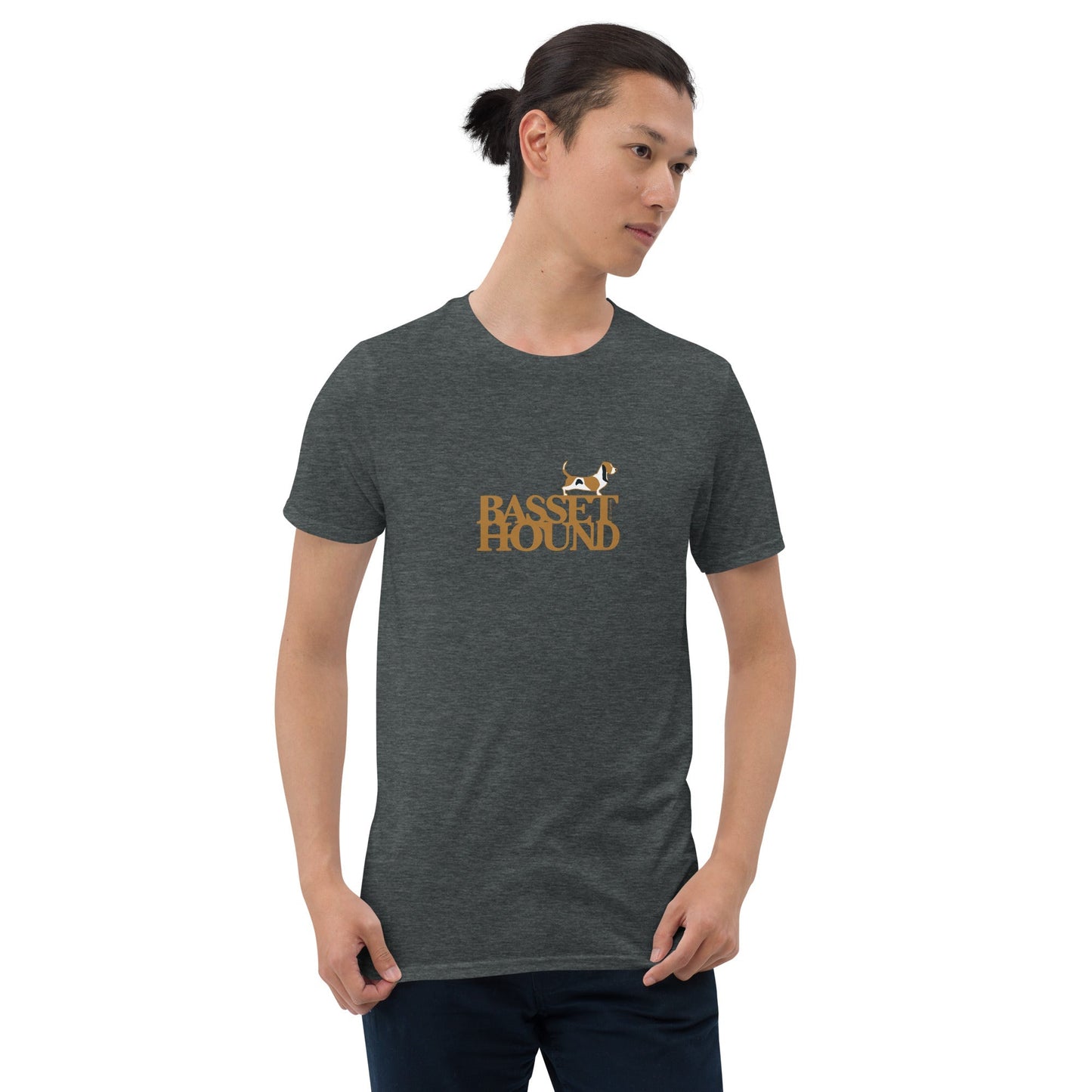 Camiseta unissex de manga curta - Basset Hound i-animals