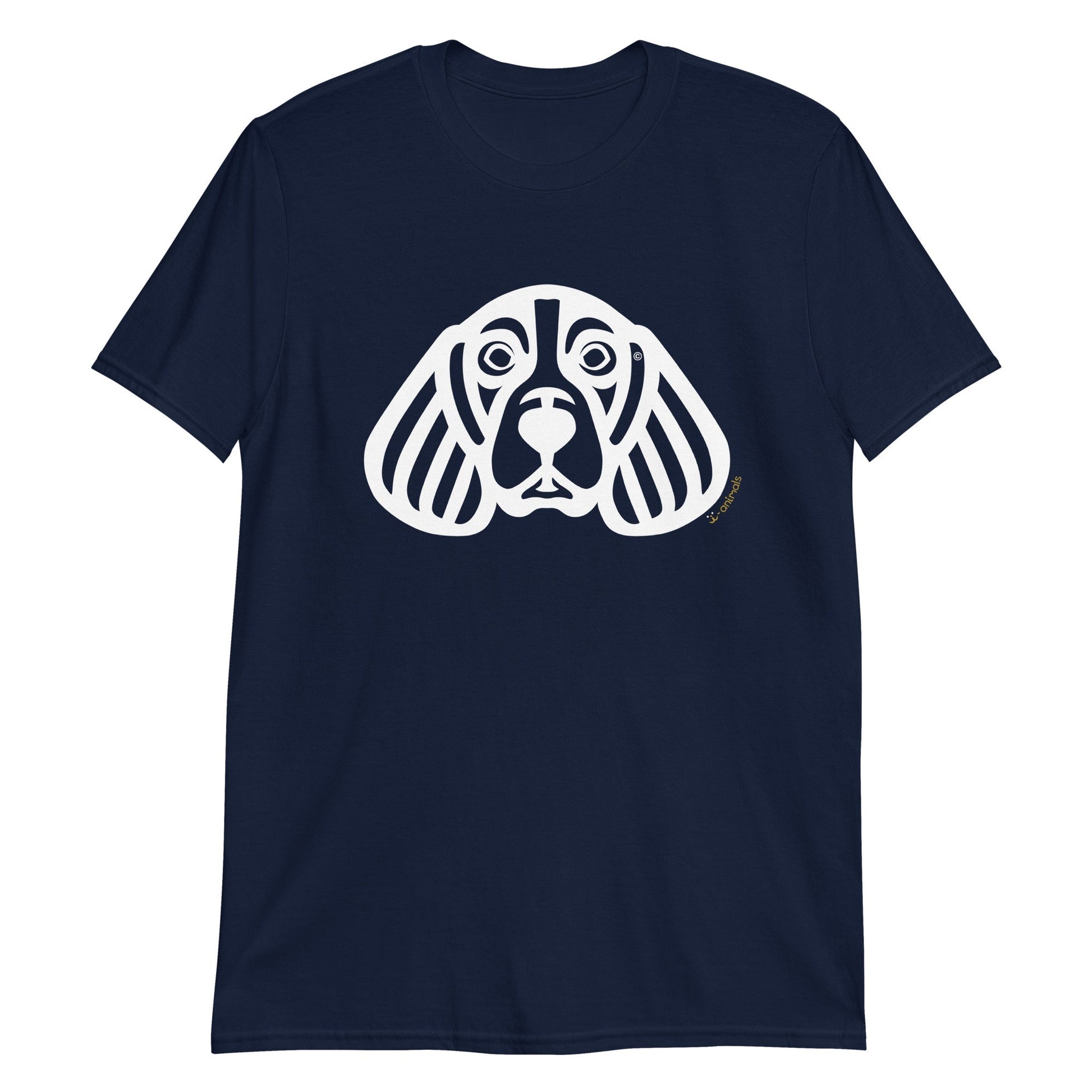 Camiseta unissex de manga curta - Beagle - Tribal i-animals