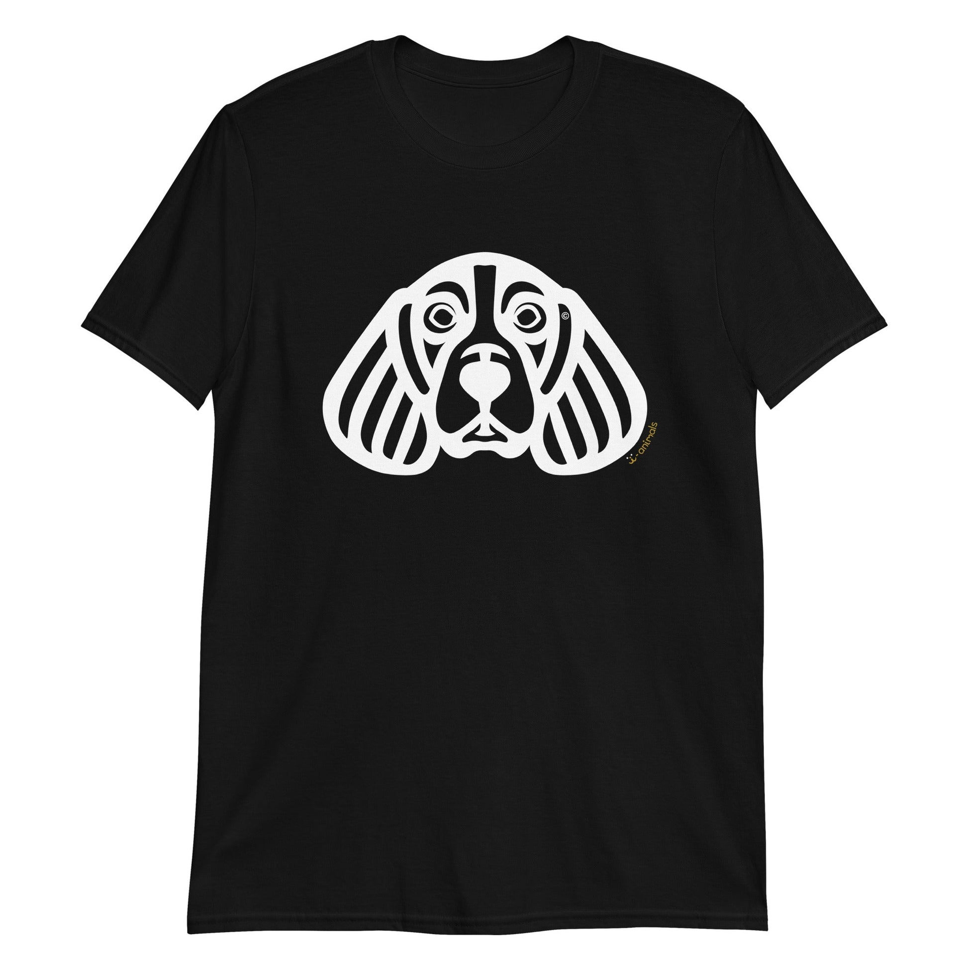 Camiseta unissex de manga curta - Beagle - Tribal i-animals