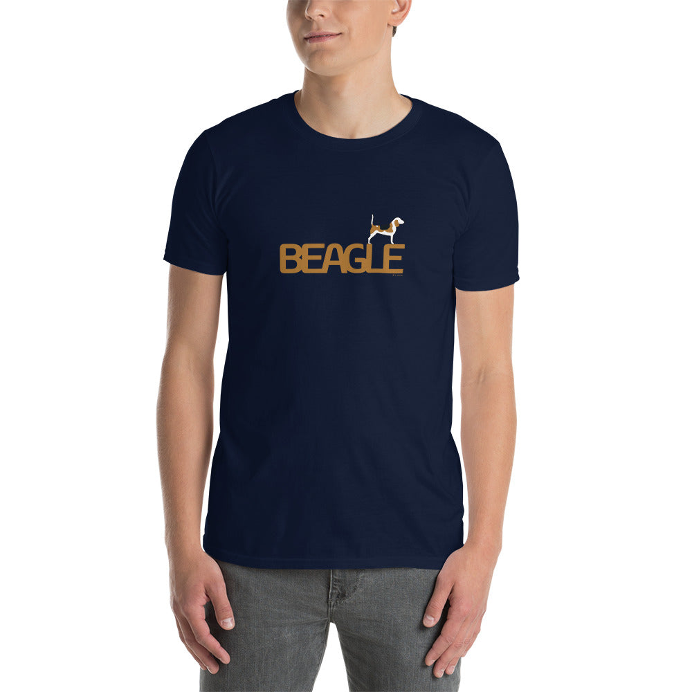 Camiseta unissex de manga curta - Beagle i-animals