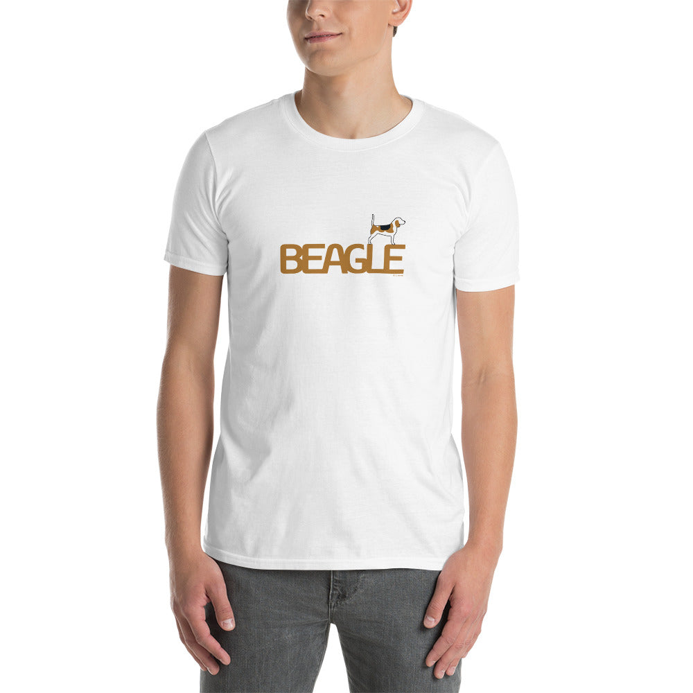 Camiseta unissex de manga curta - Beagle i-animals