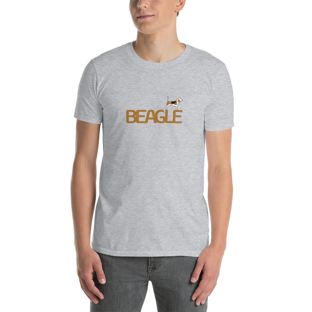 Camiseta unissex de manga curta - Beagle i-animals