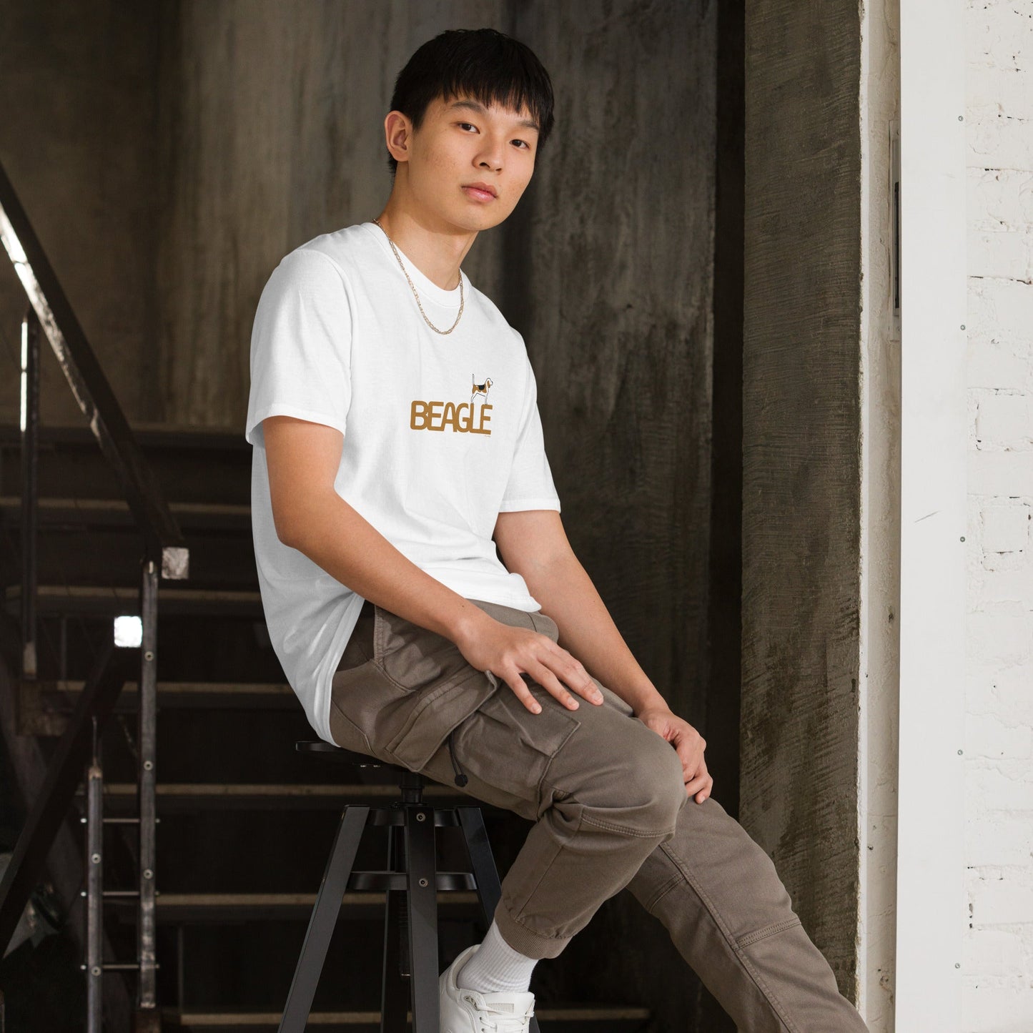 Camiseta unissex de manga curta - Beagle i-animals