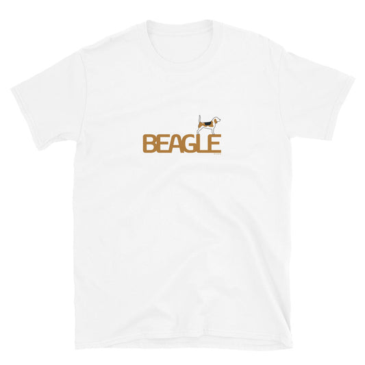 Camiseta unissex de manga curta - Beagle i-animals