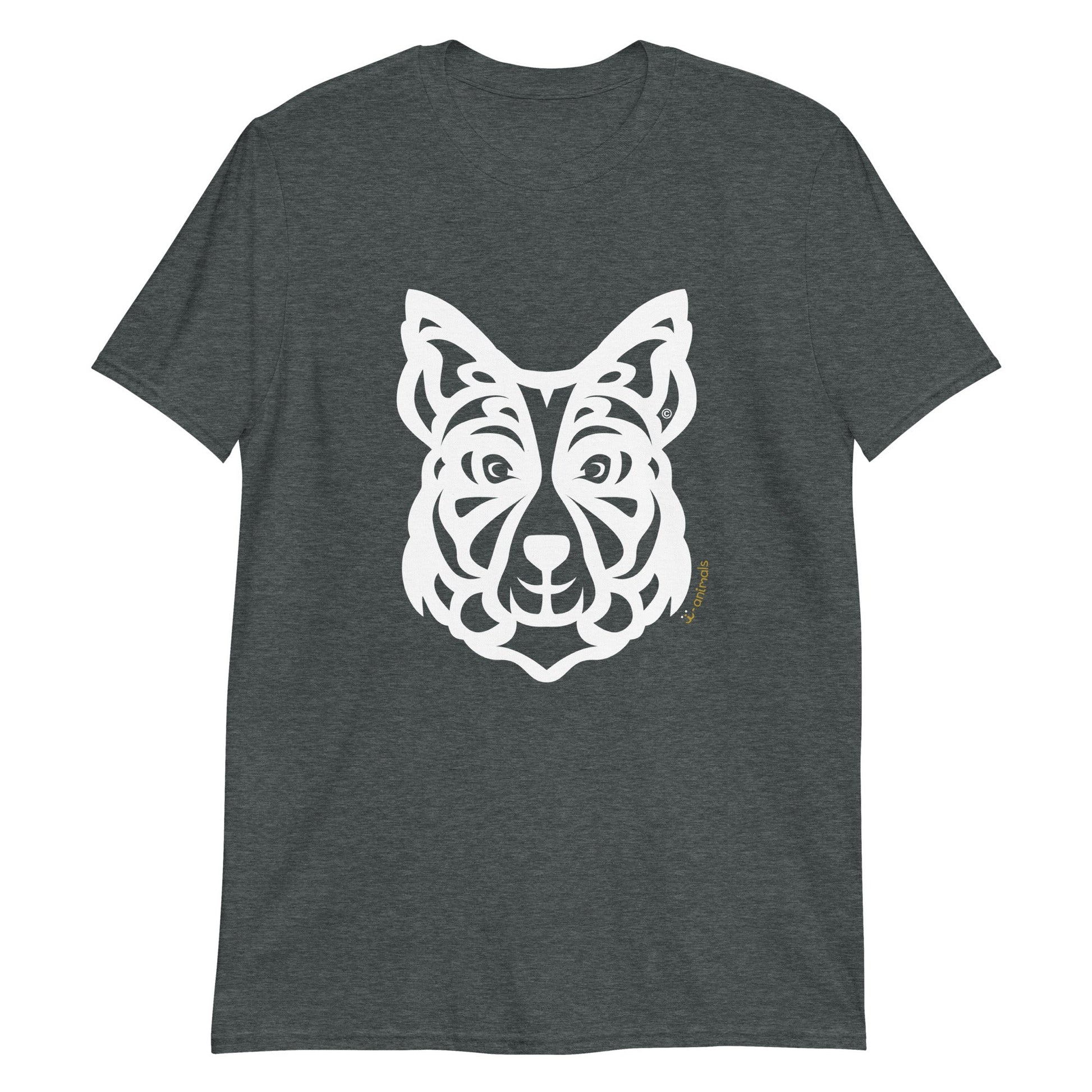 Camiseta unissex de manga curta - Border Collie - Tribal i-animals