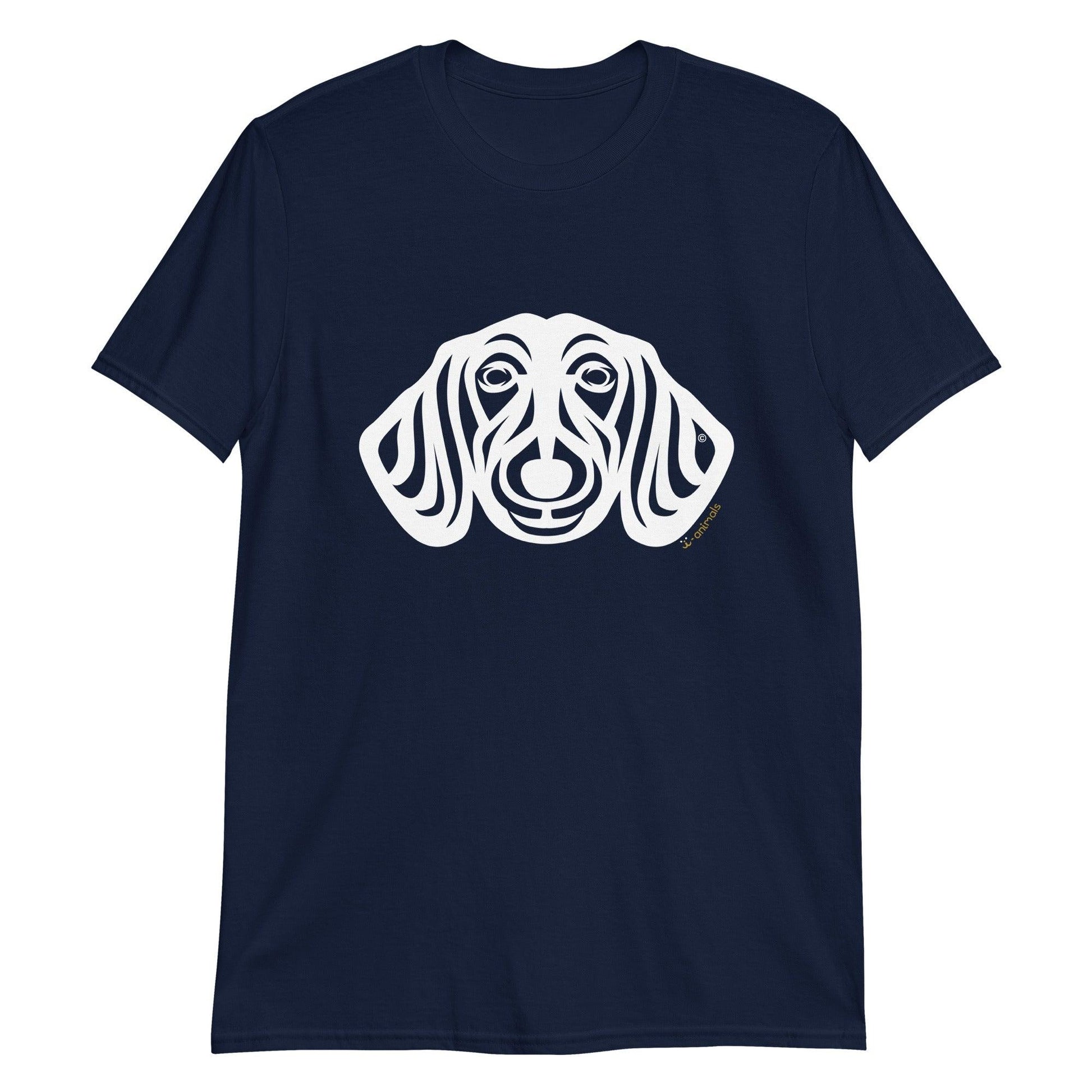 Camiseta unissex de manga curta - Dachshund - Tribal i-animals
