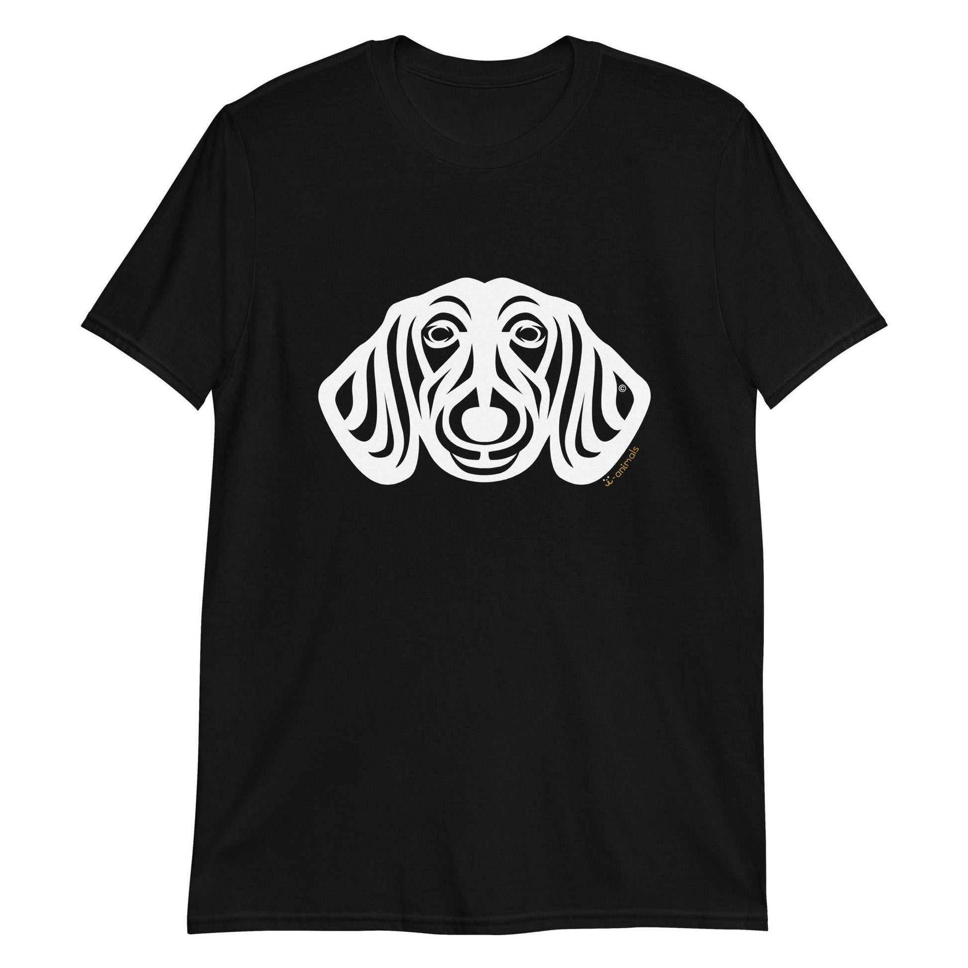 Camiseta unissex de manga curta - Dachshund - Tribal i-animals