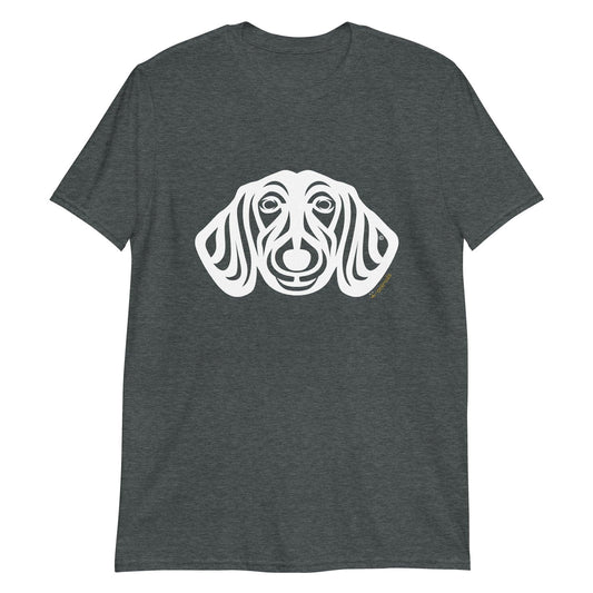 Camiseta unissex de manga curta - Dachshund - Tribal i-animals