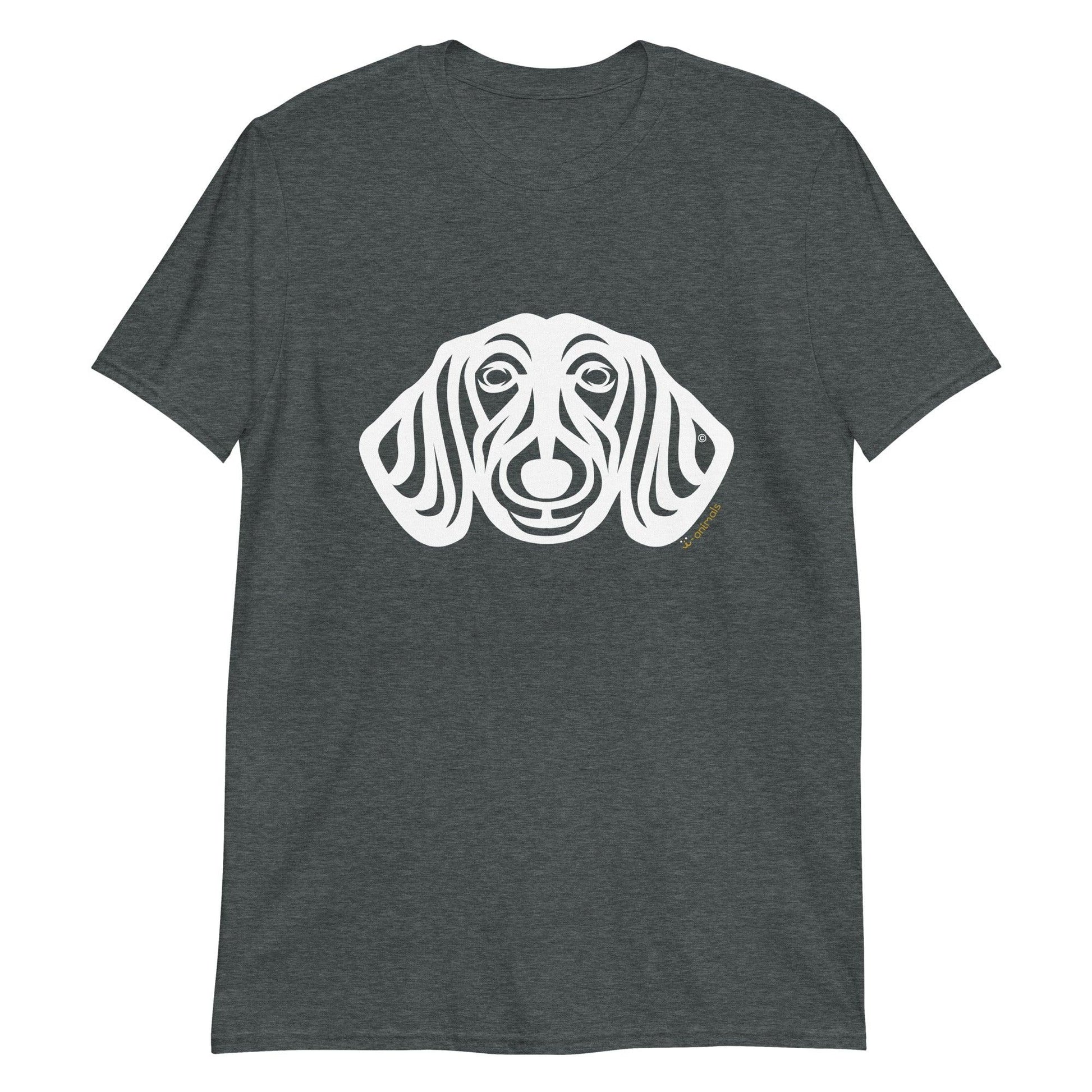 Camiseta unissex de manga curta - Dachshund - Tribal i-animals