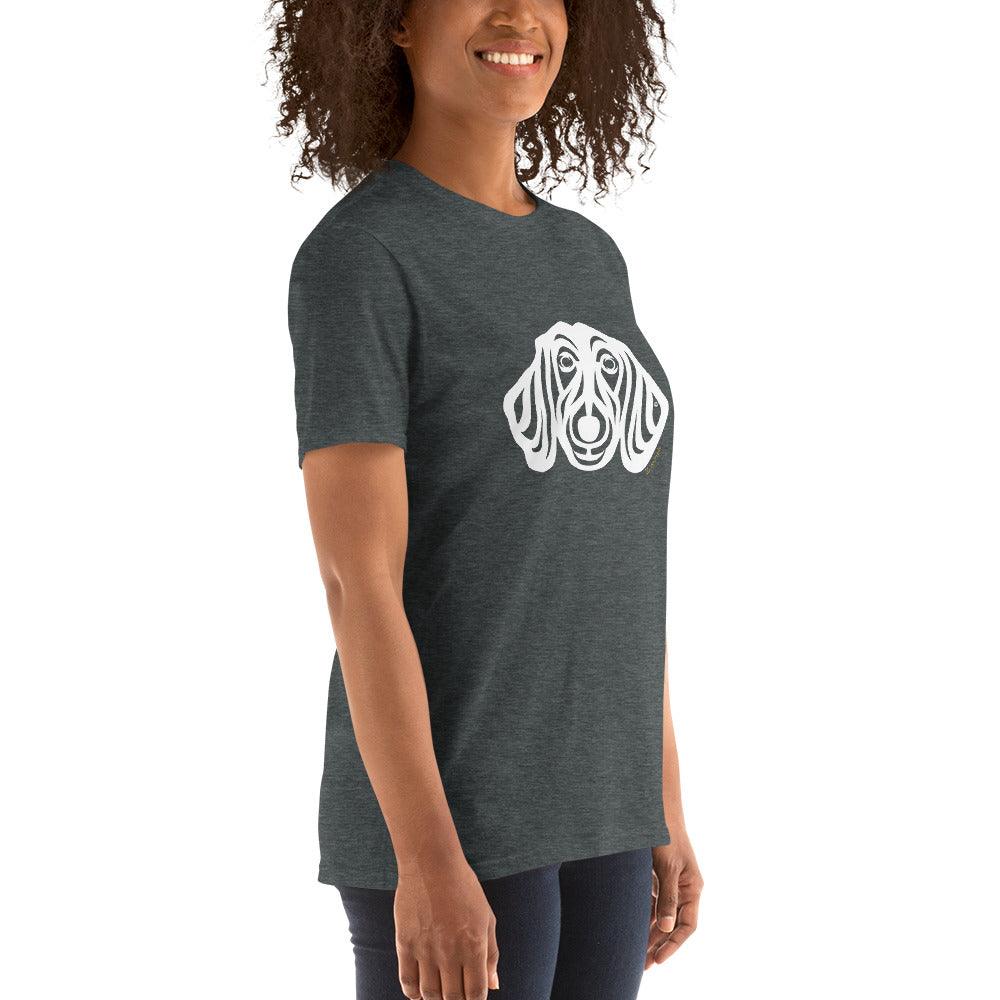 Camiseta unissex de manga curta - Dachshund - Tribal i-animals