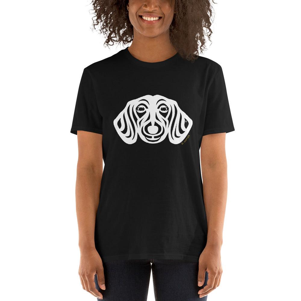 Camiseta unissex de manga curta - Dachshund - Tribal i-animals