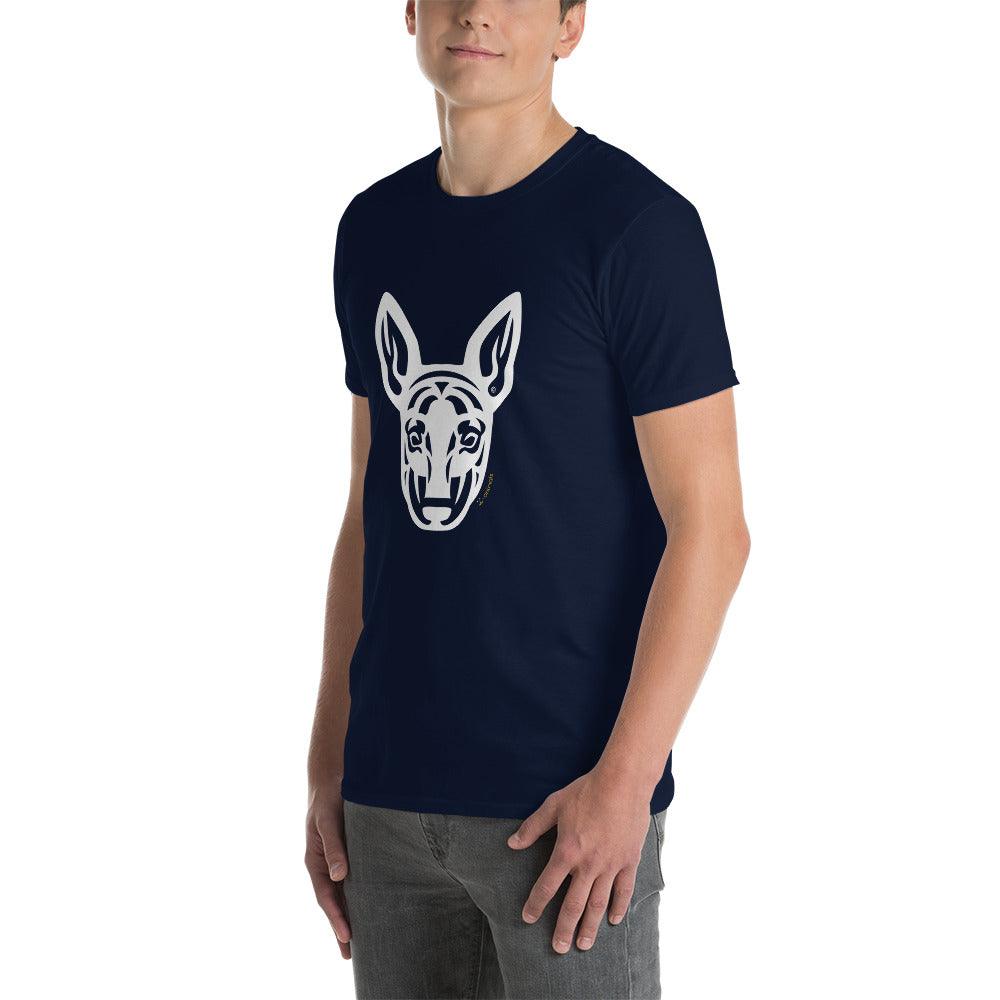 Camiseta unissex de manga curta - Pinscher - Tribal i-animals