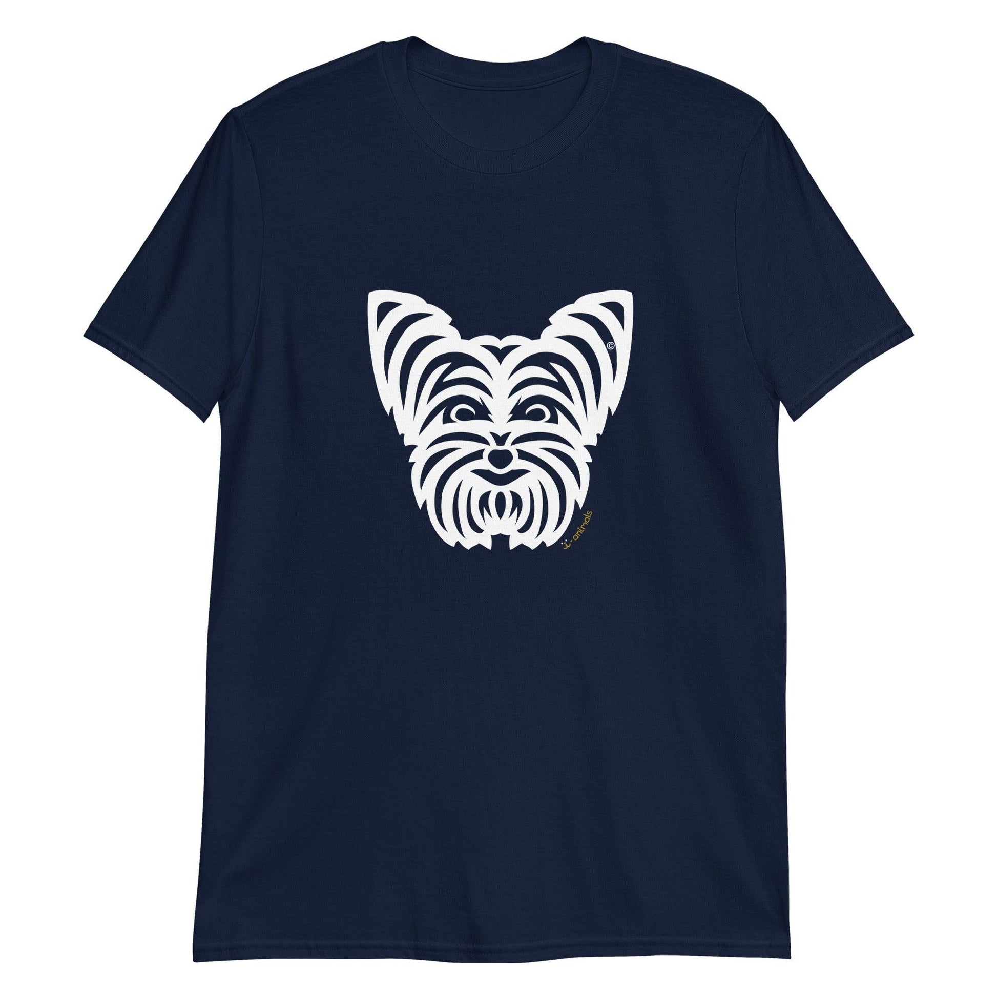 Camiseta unissex de manga curta - Yorkshire - Tribal i-animals