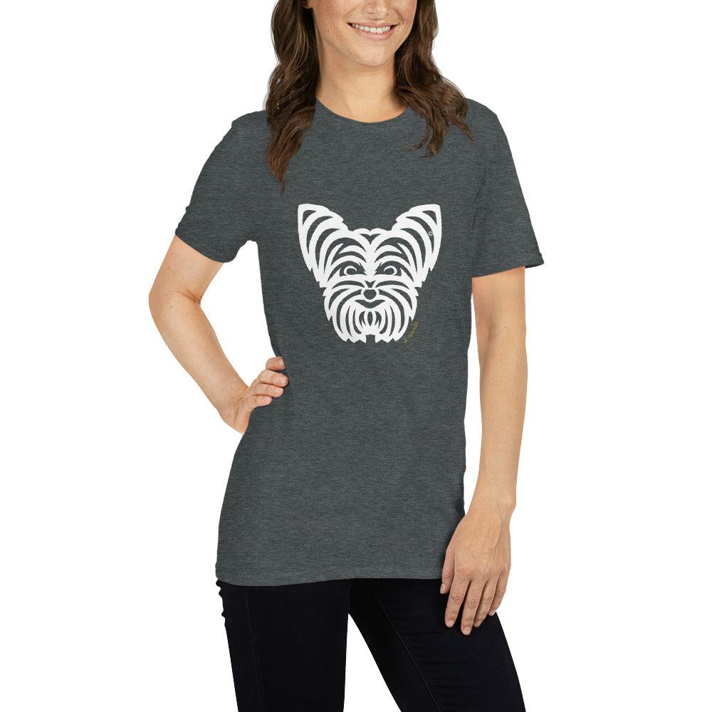 Camiseta unissex de manga curta - Yorkshire - Tribal i-animals