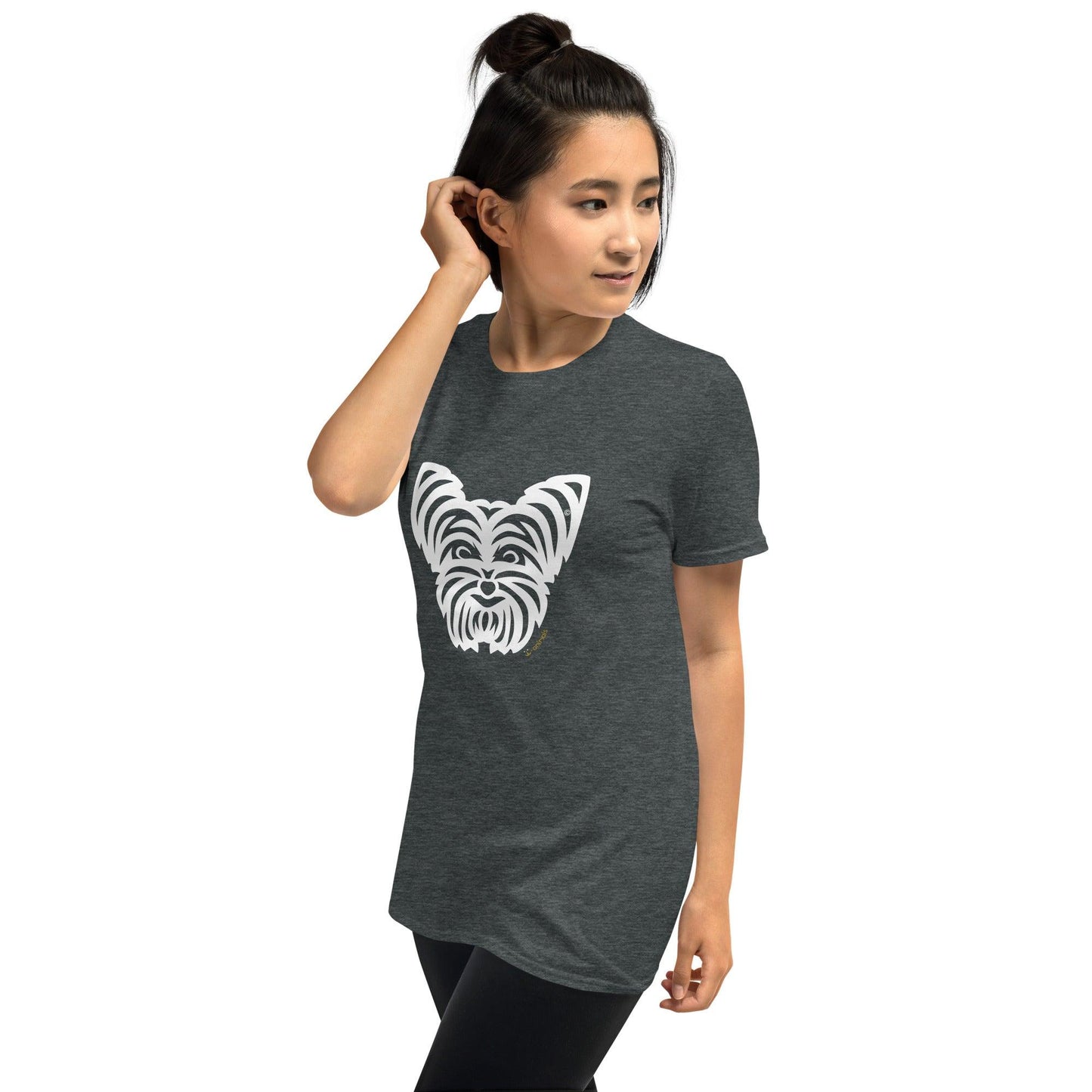 Camiseta unissex de manga curta - Yorkshire - Tribal i-animals