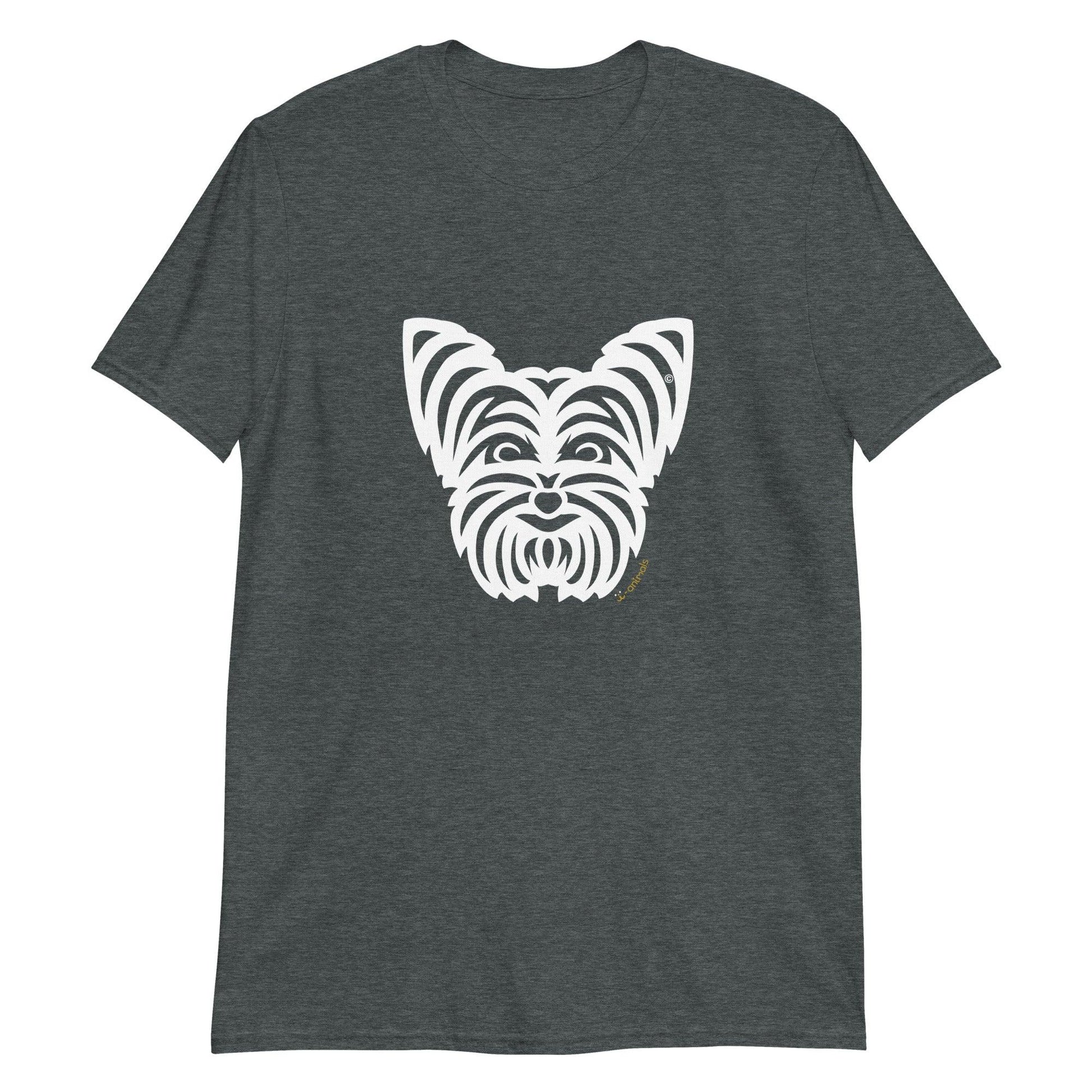 Camiseta unissex de manga curta - Yorkshire - Tribal i-animals