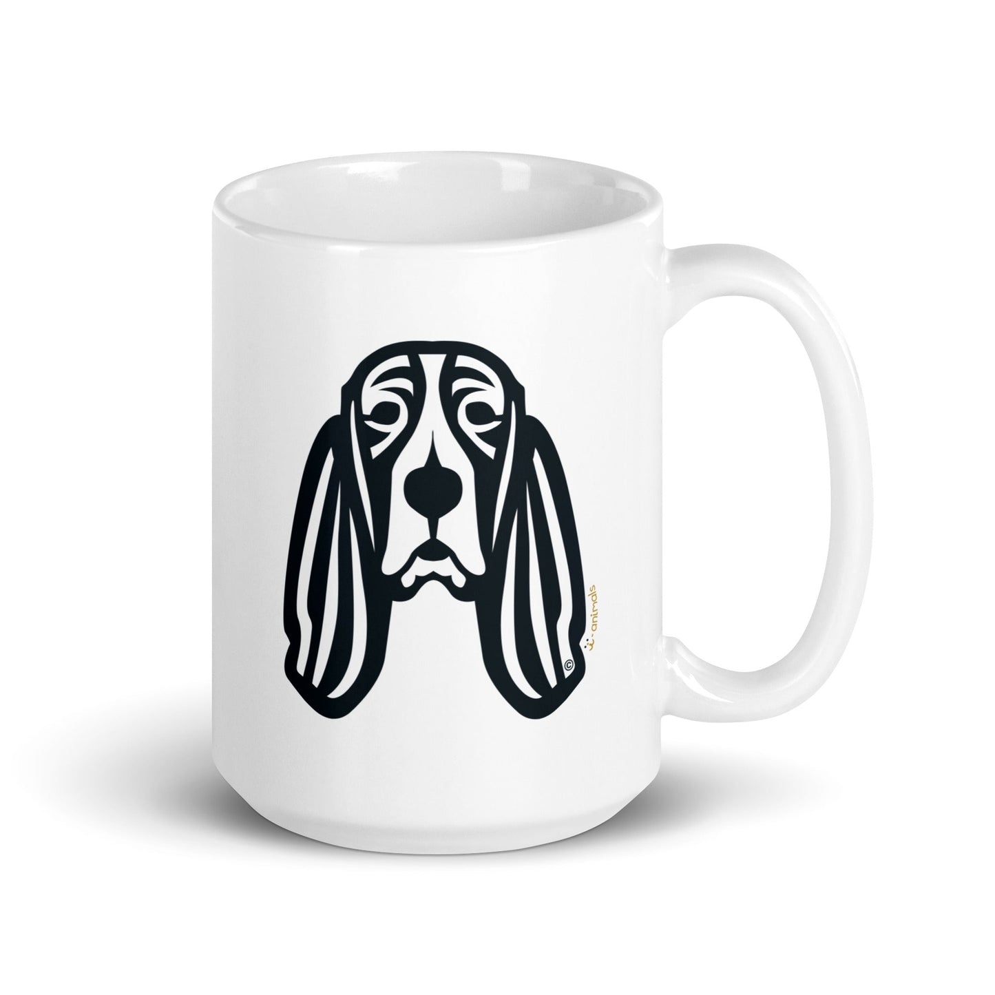 Caneca Basset Hound - Tribal i-animals