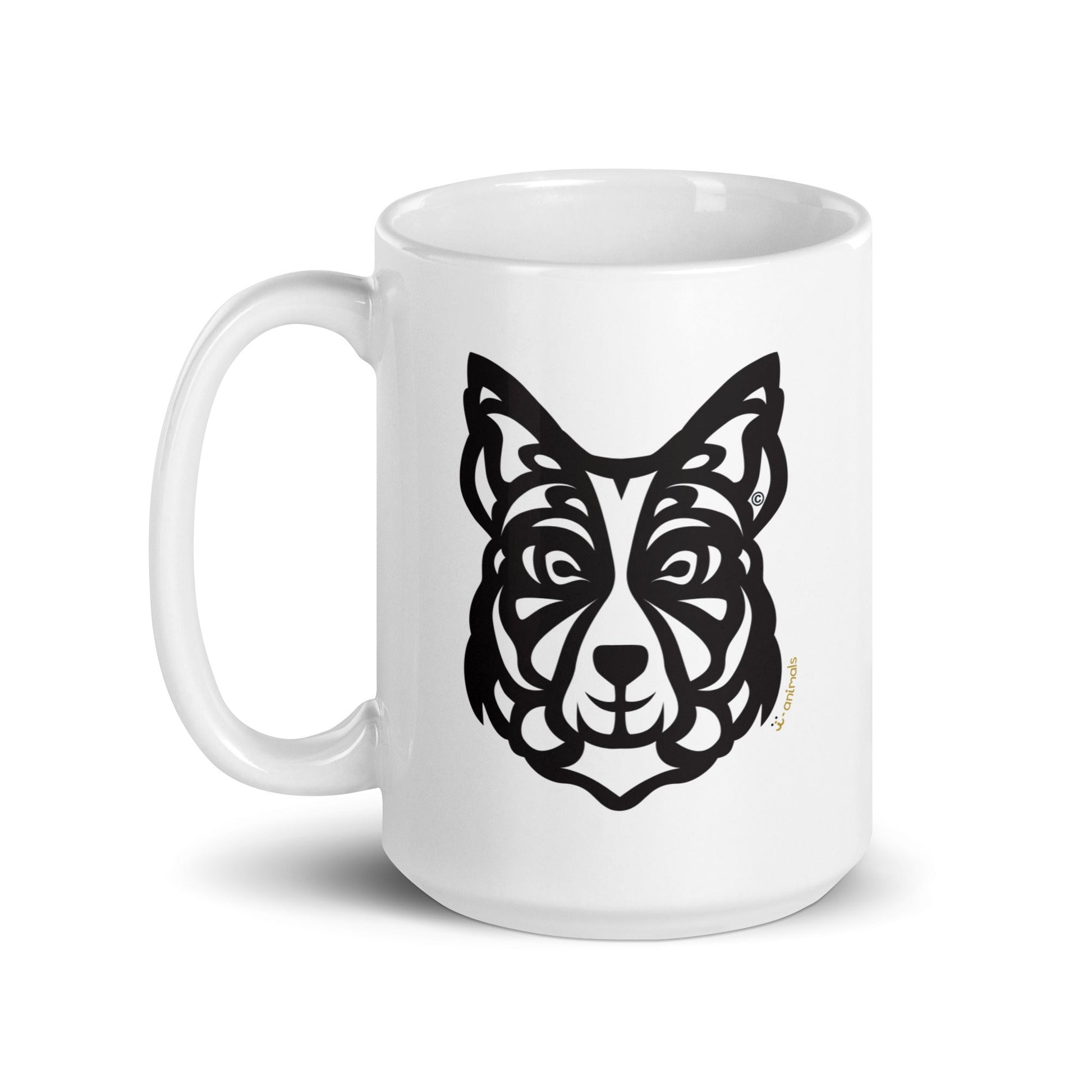 Caneca Border Collie - Tribal i-animals