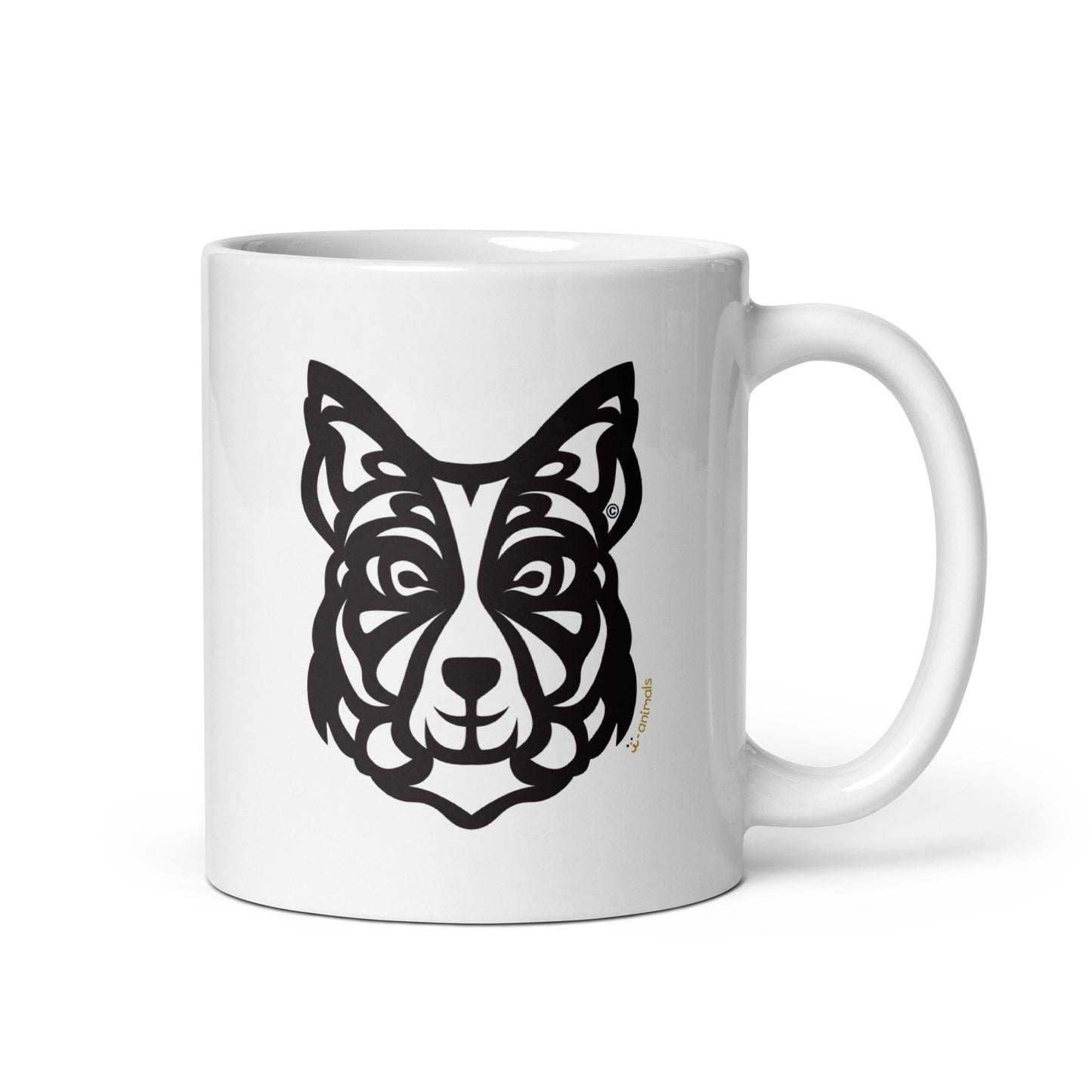 Caneca Border Collie - Tribal i-animals