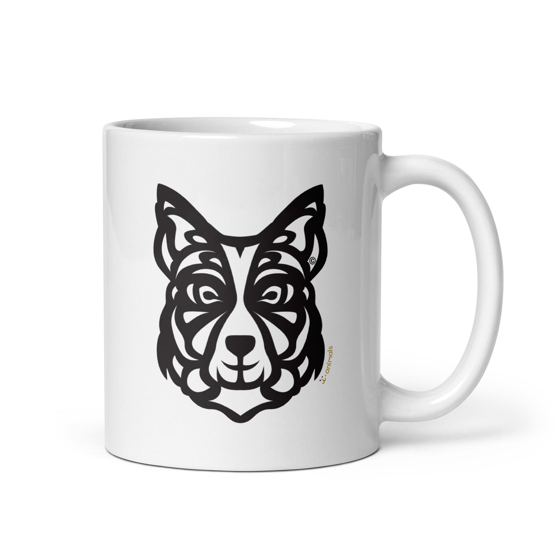 Caneca Border Collie - Tribal i-animals