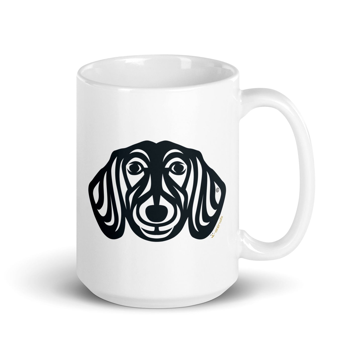 Caneca Dachshund - Tribal i-animals