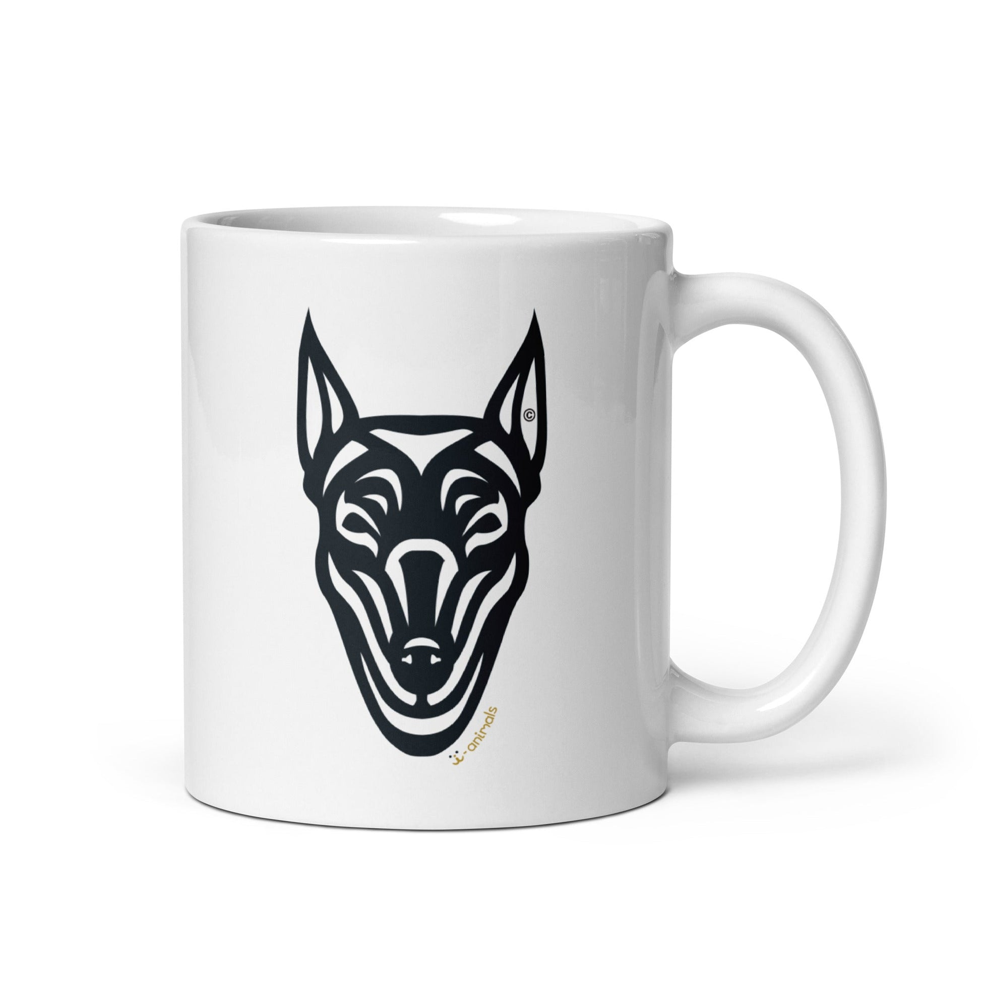 Caneca Doberman - Tribal i-animals
