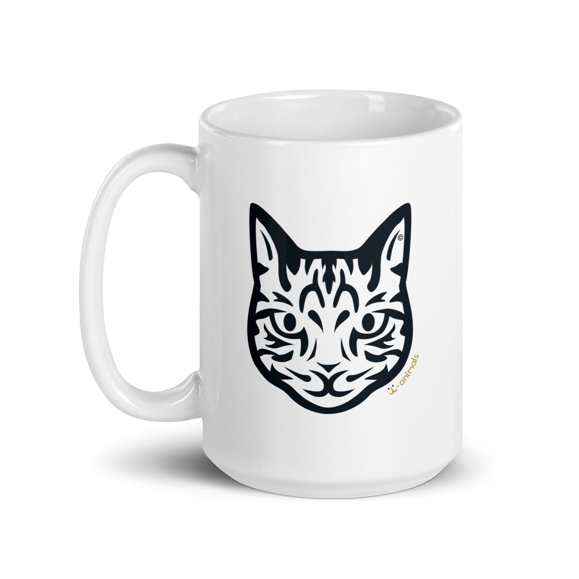 Caneca Gato Tigrado - Tribal i-animals