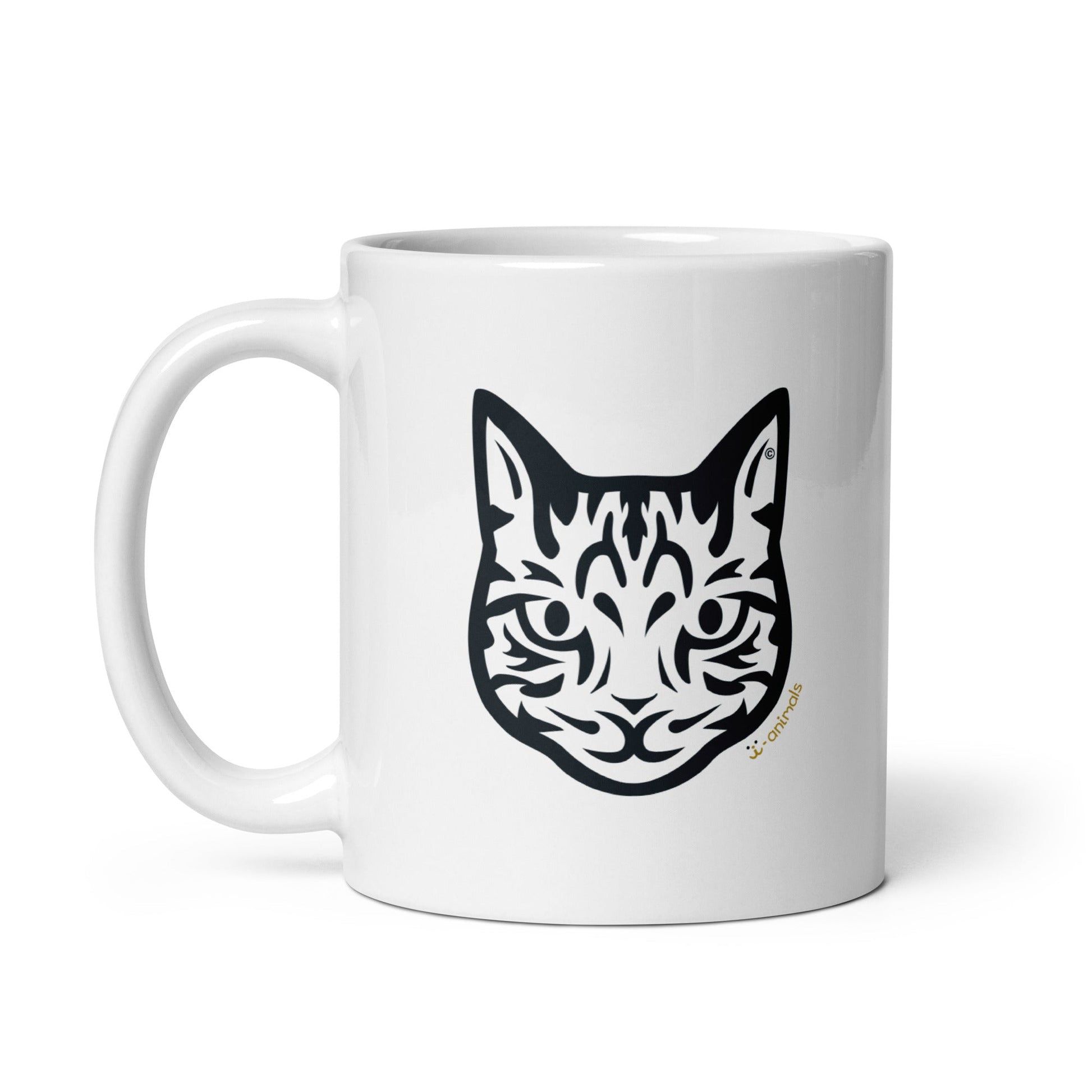 Caneca Gato Tigrado - Tribal i-animals