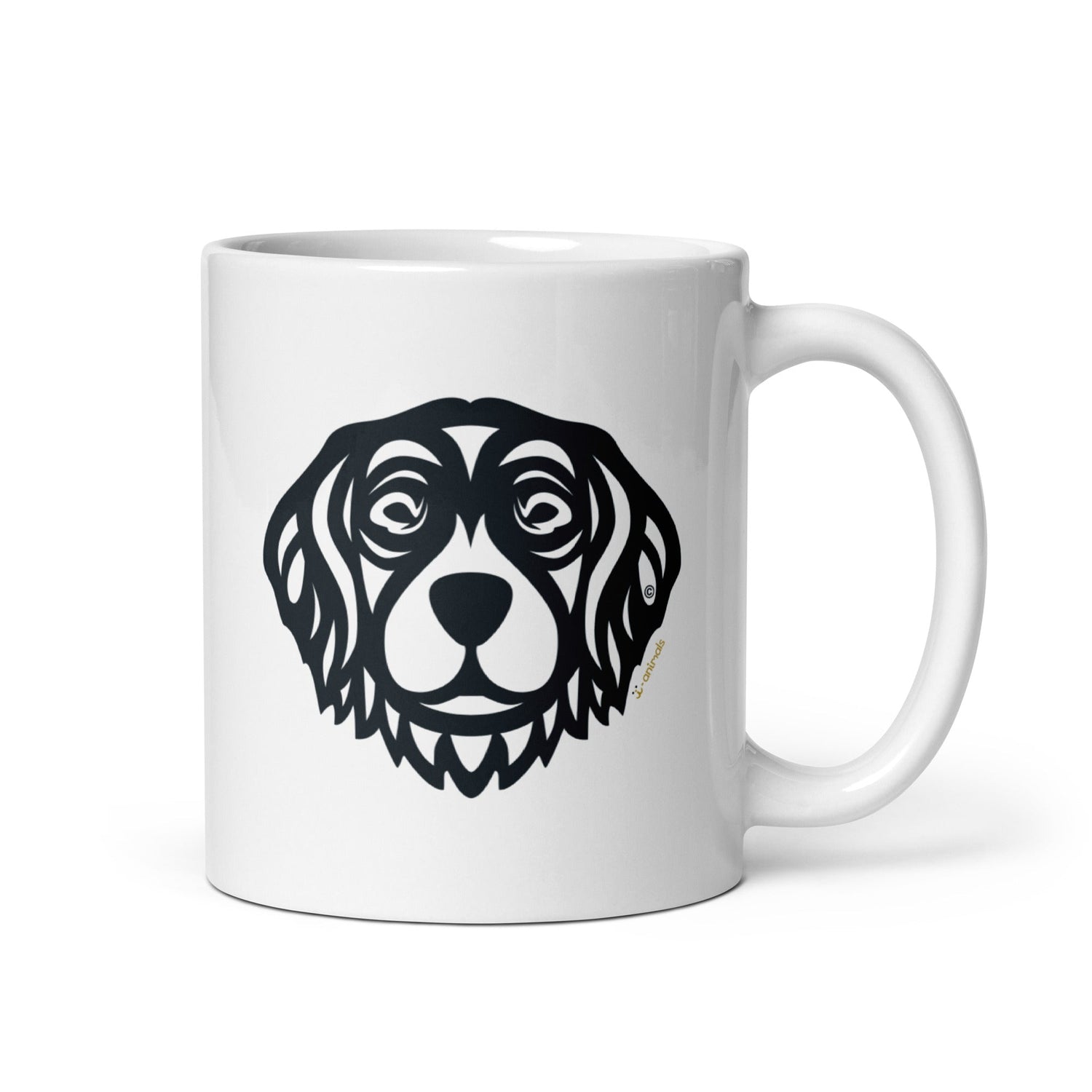 Caneca Golden Retriever - Tribal i-animals