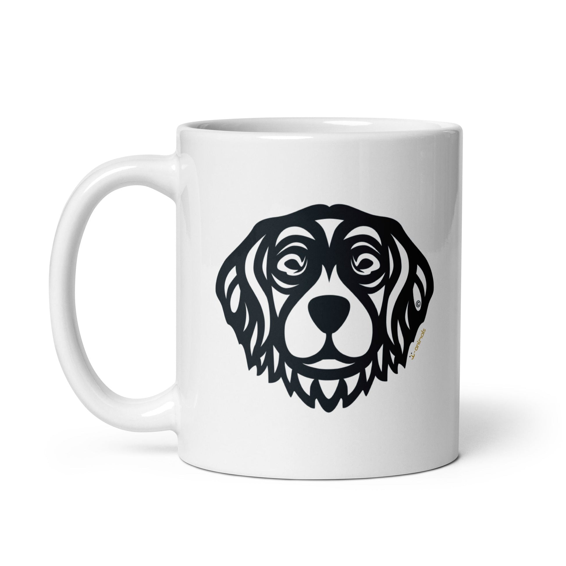 Caneca Golden Retriever - Tribal i-animals