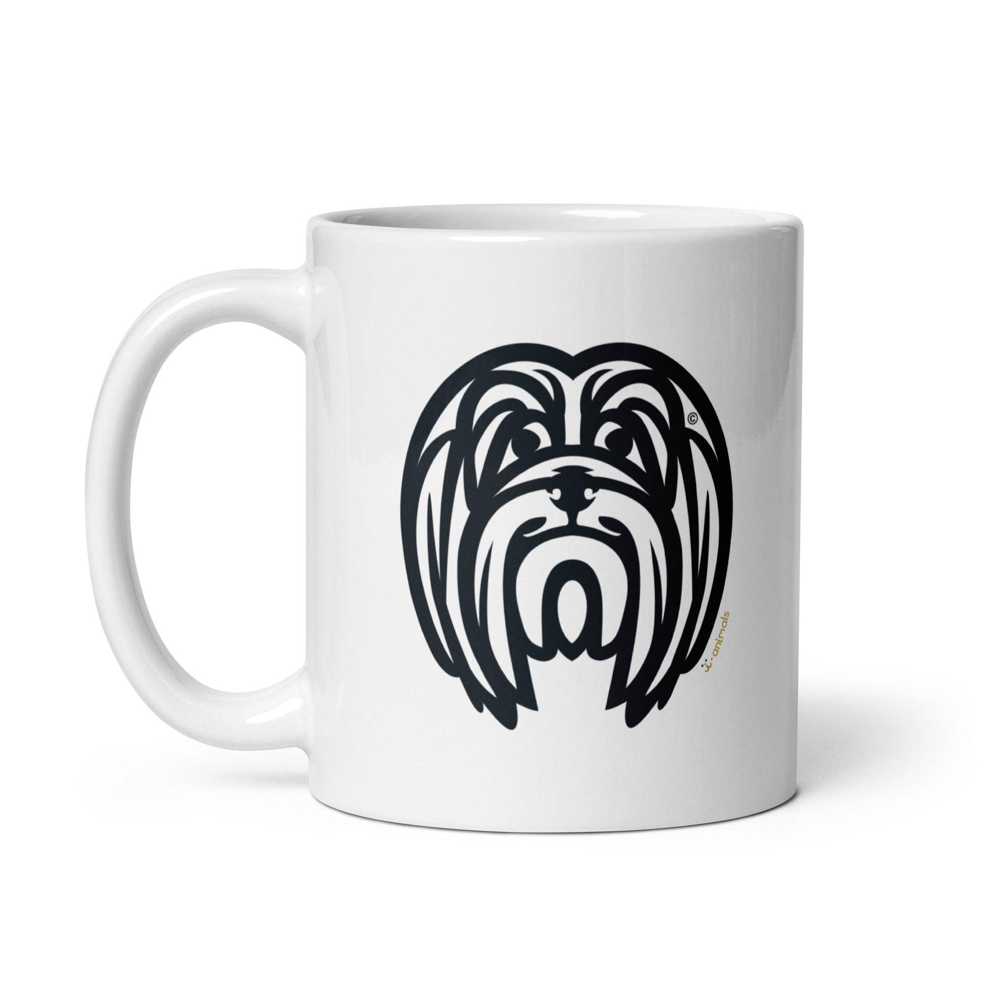 Caneca Lhasa Apso - Tribal i-animals