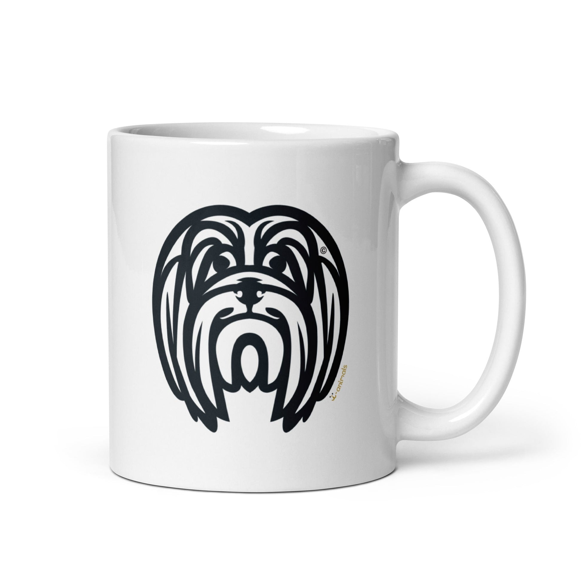 Caneca Lhasa Apso - Tribal i-animals