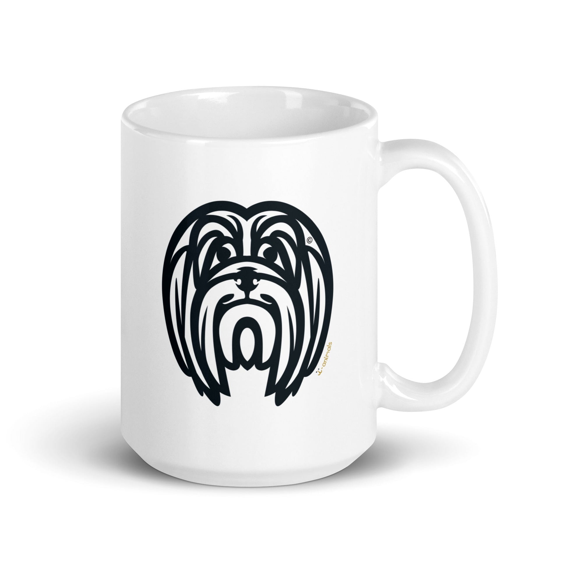 Caneca Lhasa Apso - Tribal i-animals