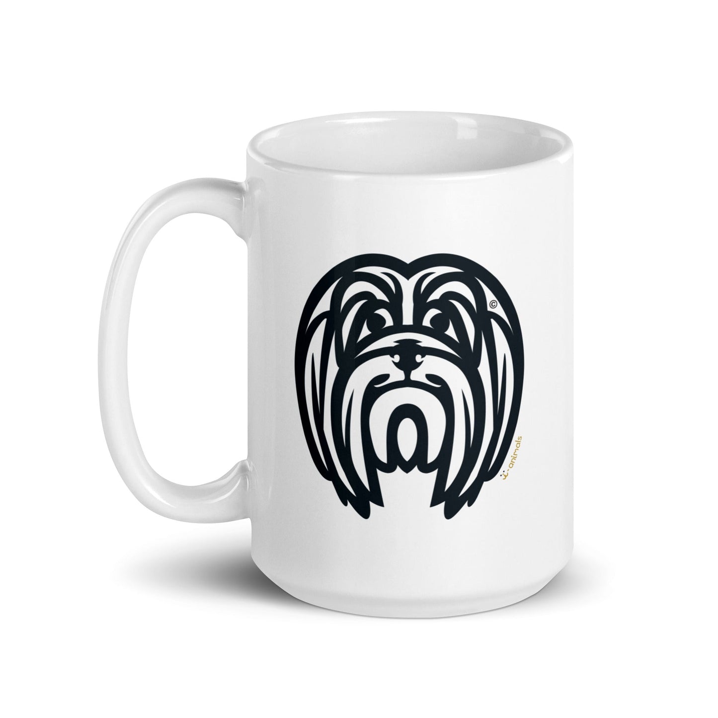 Caneca Lhasa Apso - Tribal i-animals