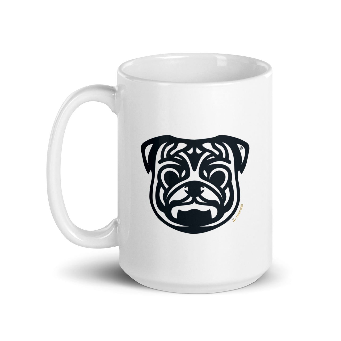 Caneca Pug - Tribal i-animals