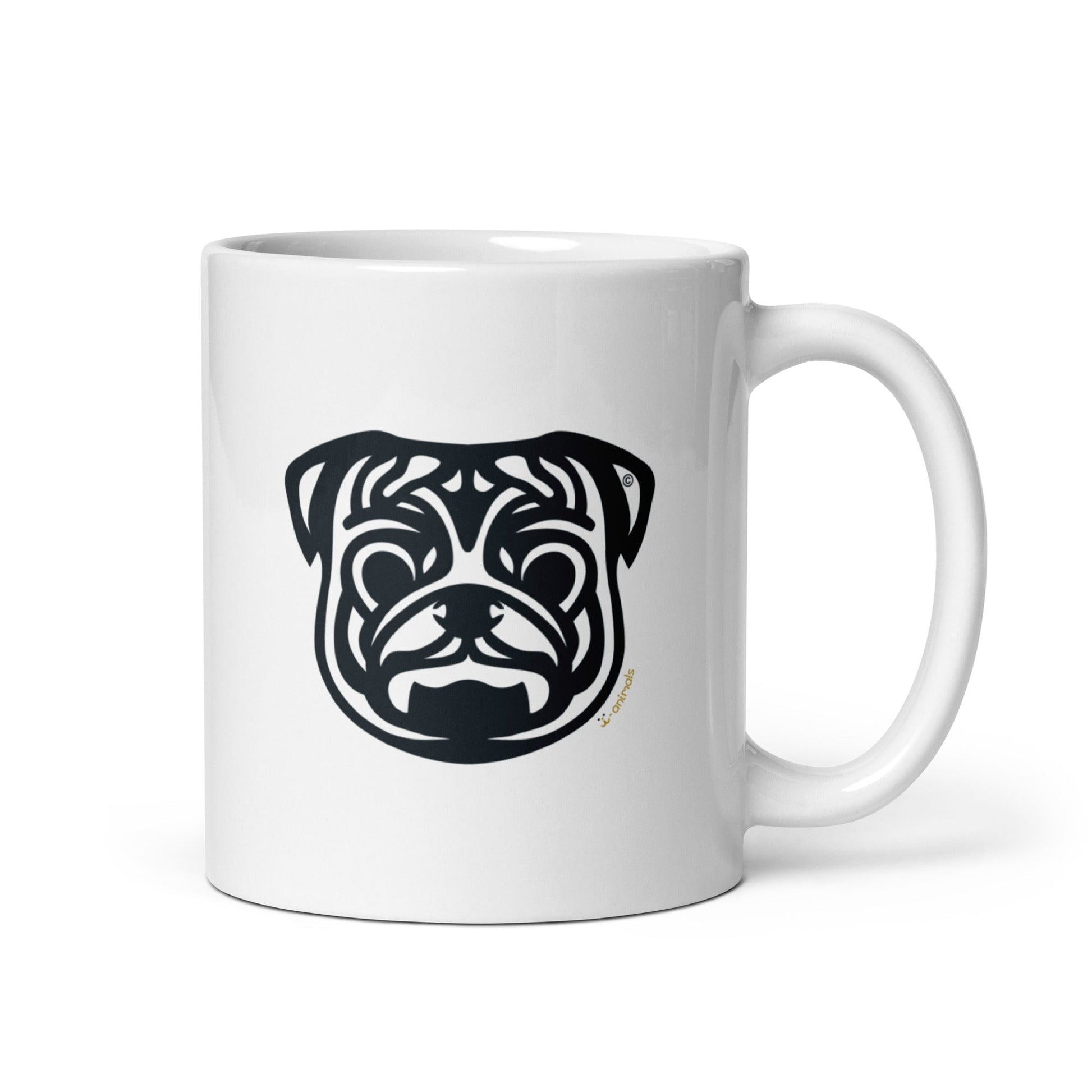 Caneca Pug - Tribal i-animals