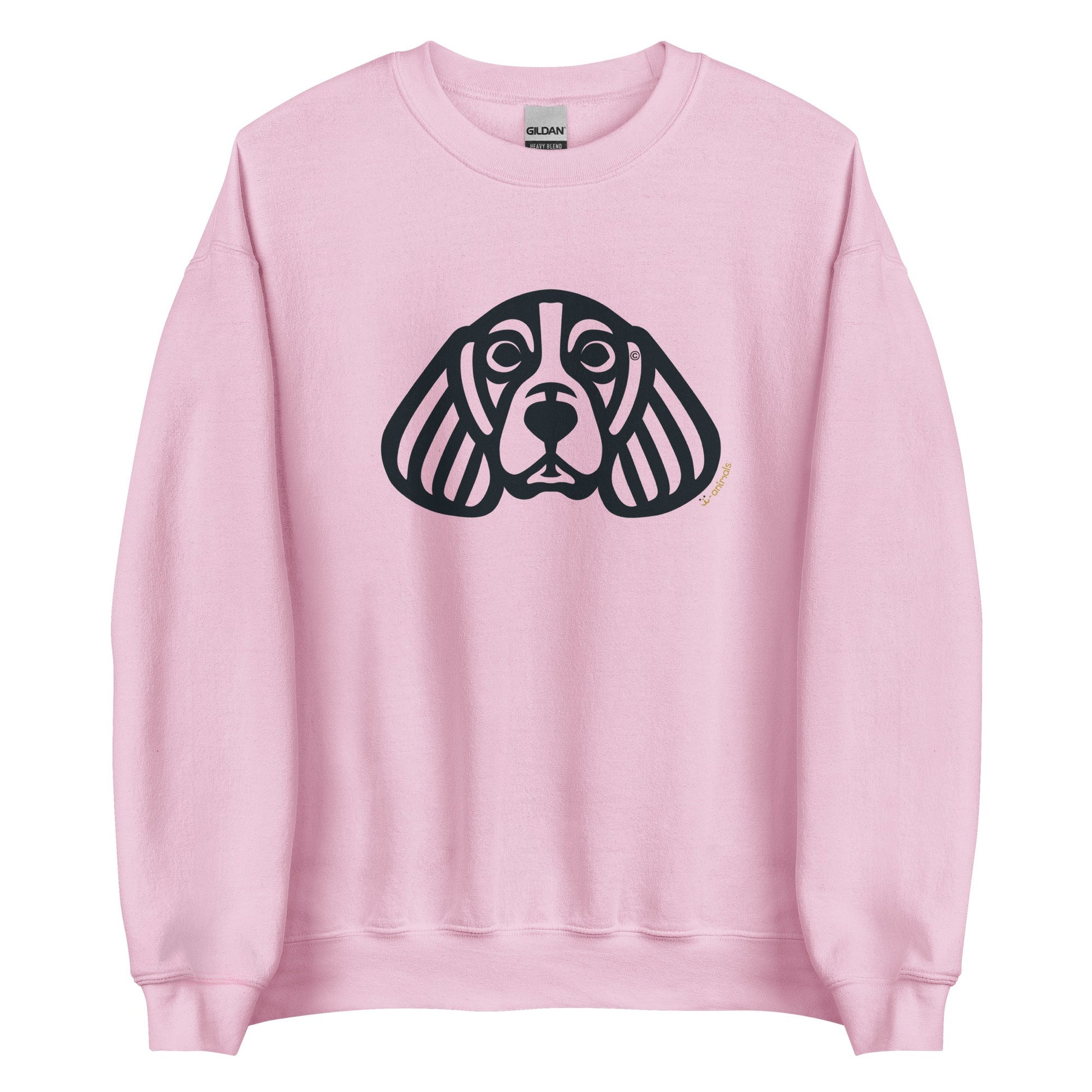 Moletom unissex - Beagle - Tribal - Cores Claras i-animals