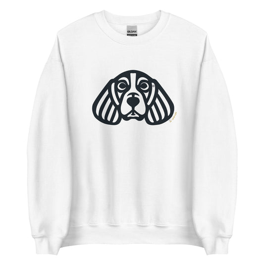 Moletom unissex - Beagle - Tribal - Cores Claras i-animals