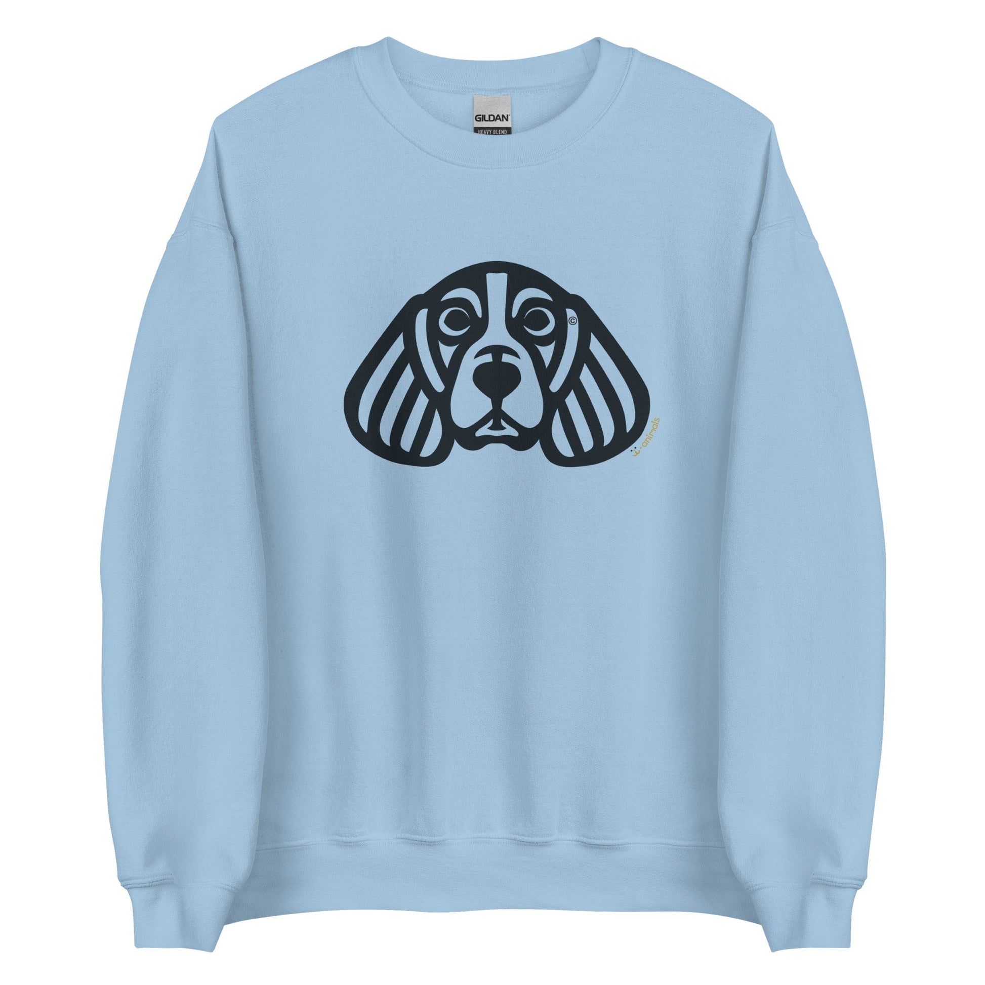 Moletom unissex - Beagle - Tribal - Cores Claras i-animals