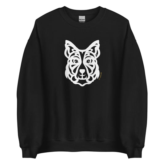 Moletom unissex - Border Collie - Tribal i-animals