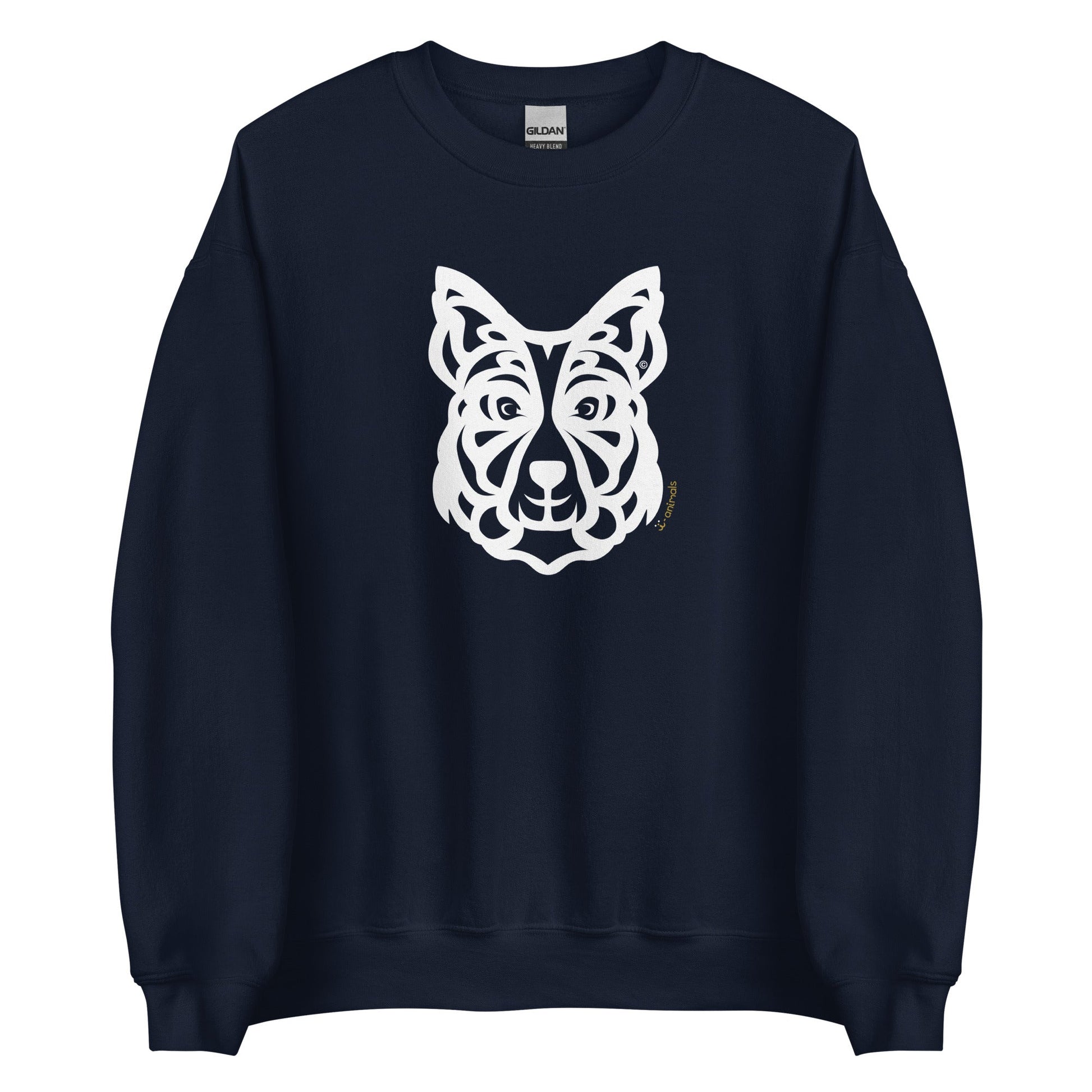 Moletom unissex - Border Collie - Tribal i-animals