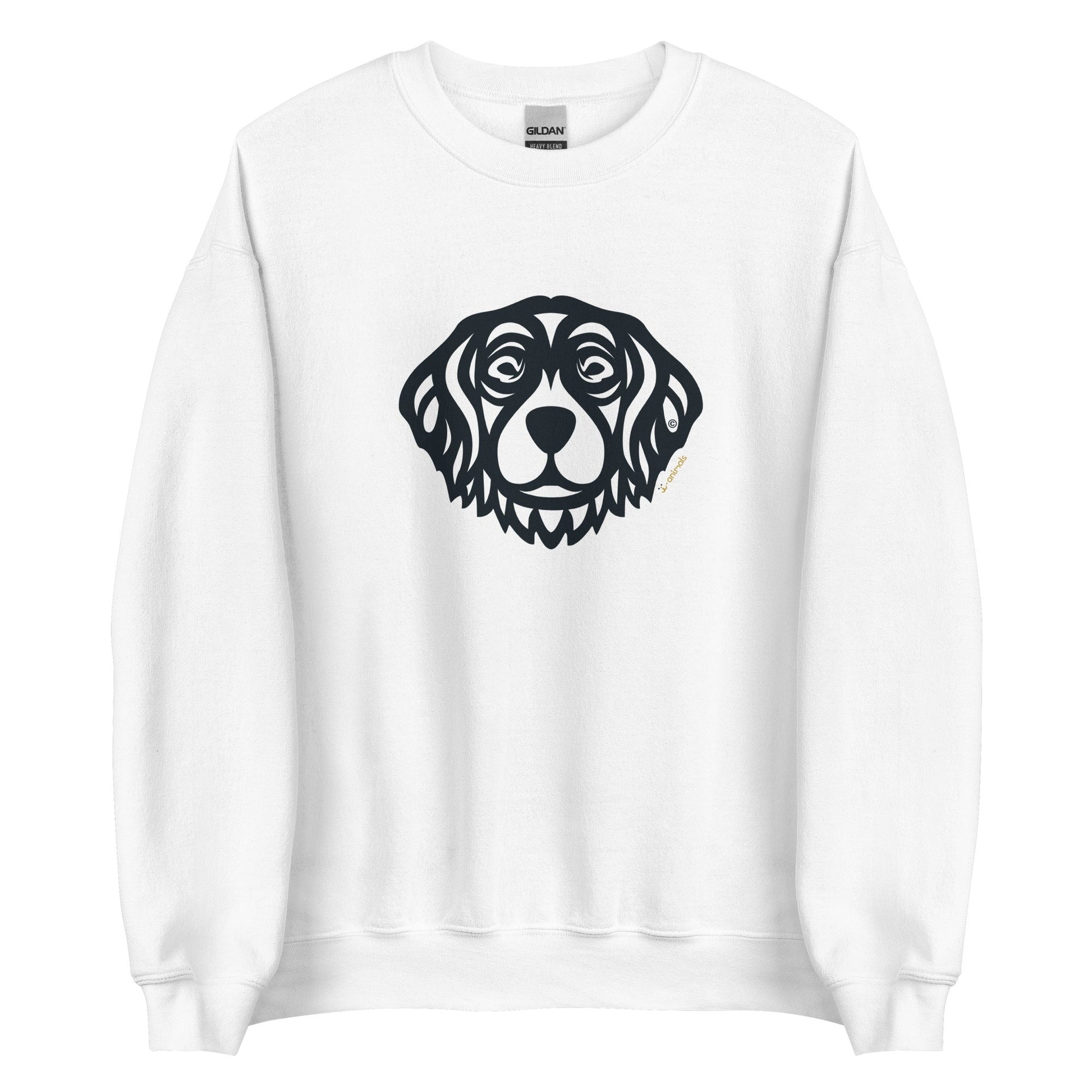 Moletom unissex - Golden Retriever - Tribal - Cores Claras i-animals