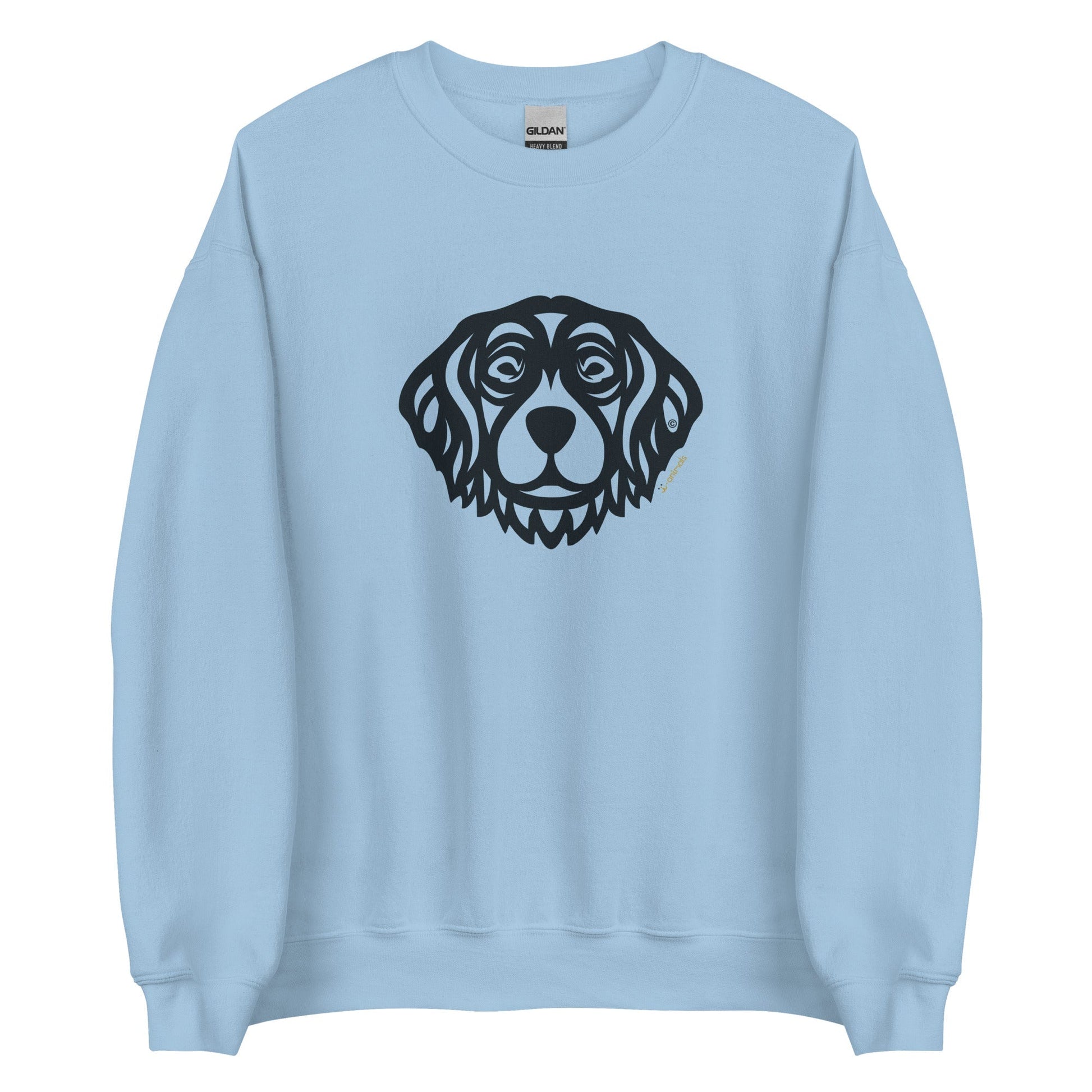 Moletom unissex - Golden Retriever - Tribal - Cores Claras i-animals