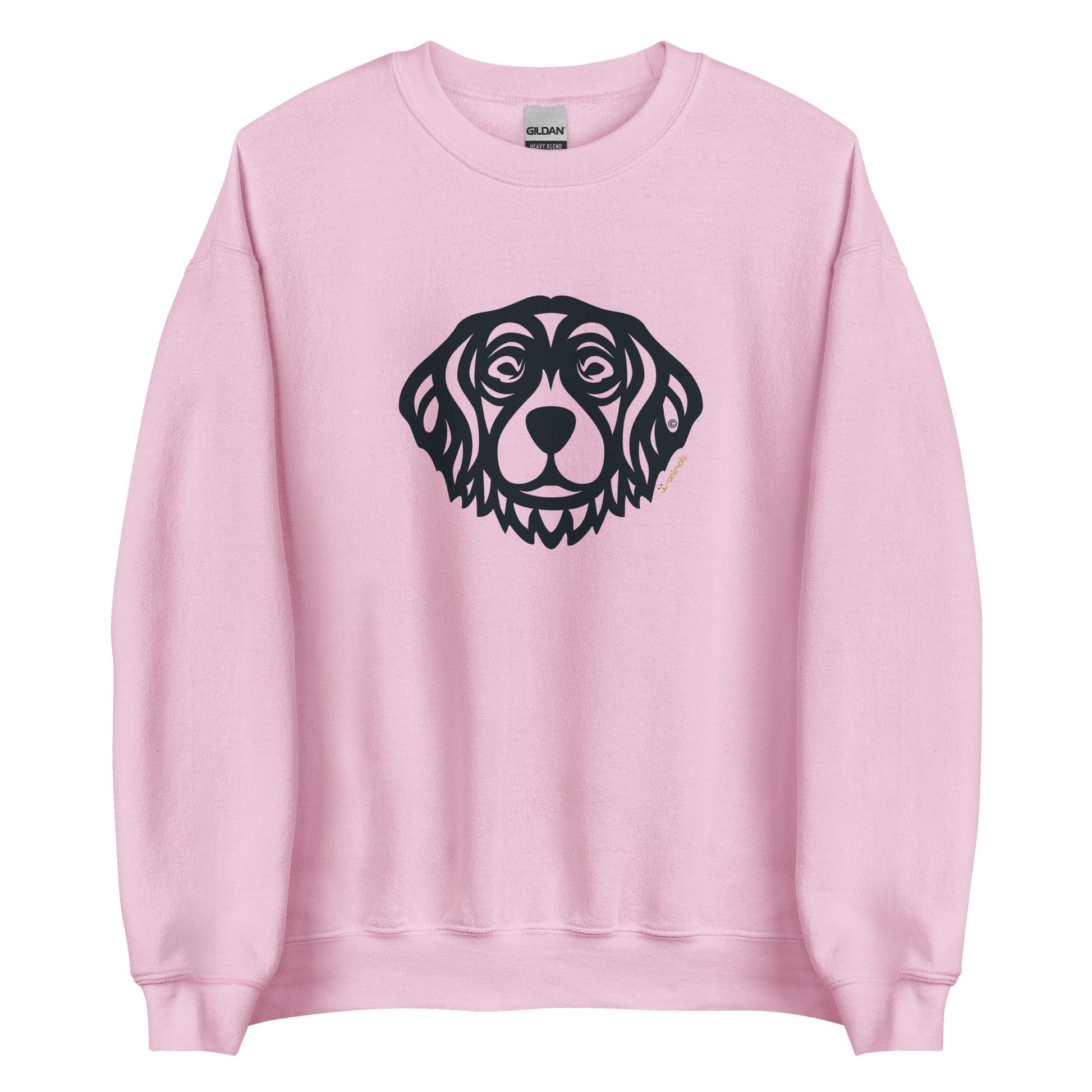 Moletom unissex - Golden Retriever - Tribal - Cores Claras i-animals