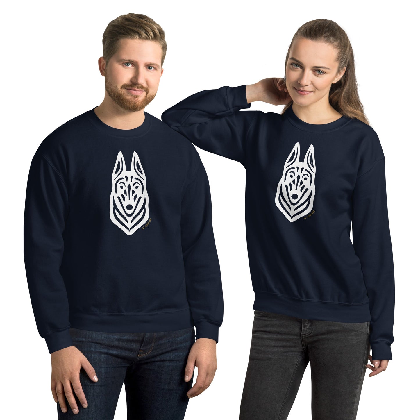 Moletom unissex - Malinois - Tribal i-animals