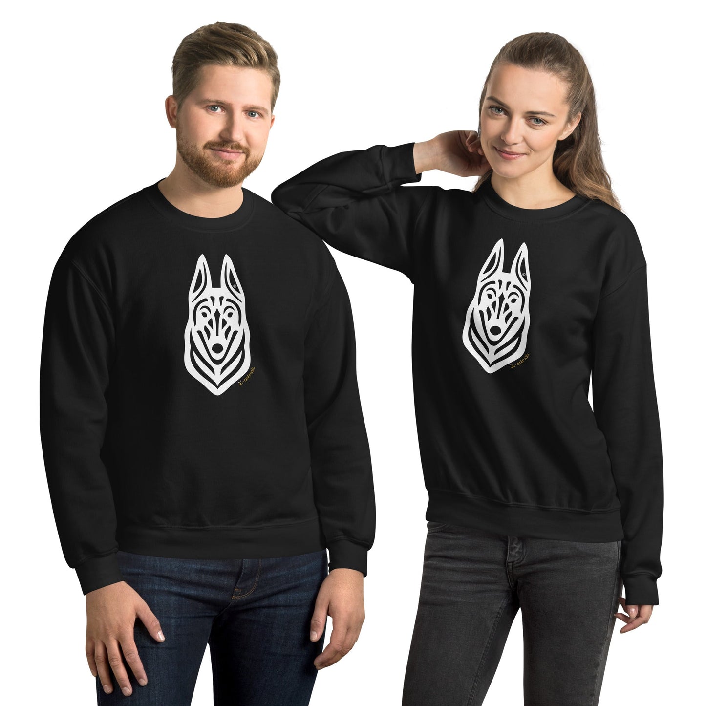 Moletom unissex - Malinois - Tribal i-animals