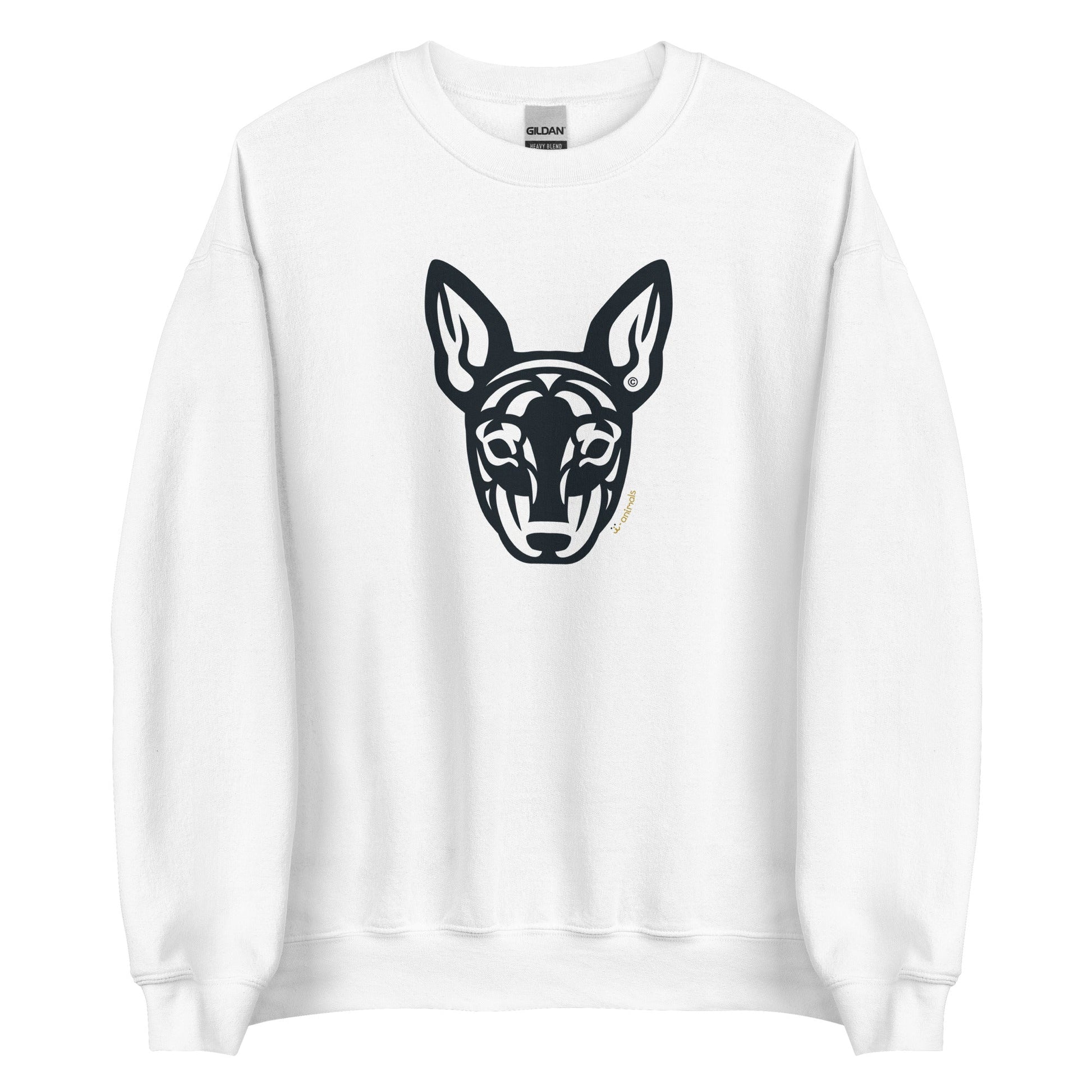 Moletom unissex - Pinscher- Tribal - Cores Claras i-animals